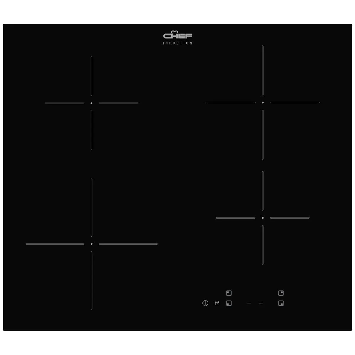 Chef 60cm 4 Burner Induction Cooktop CHI644BC