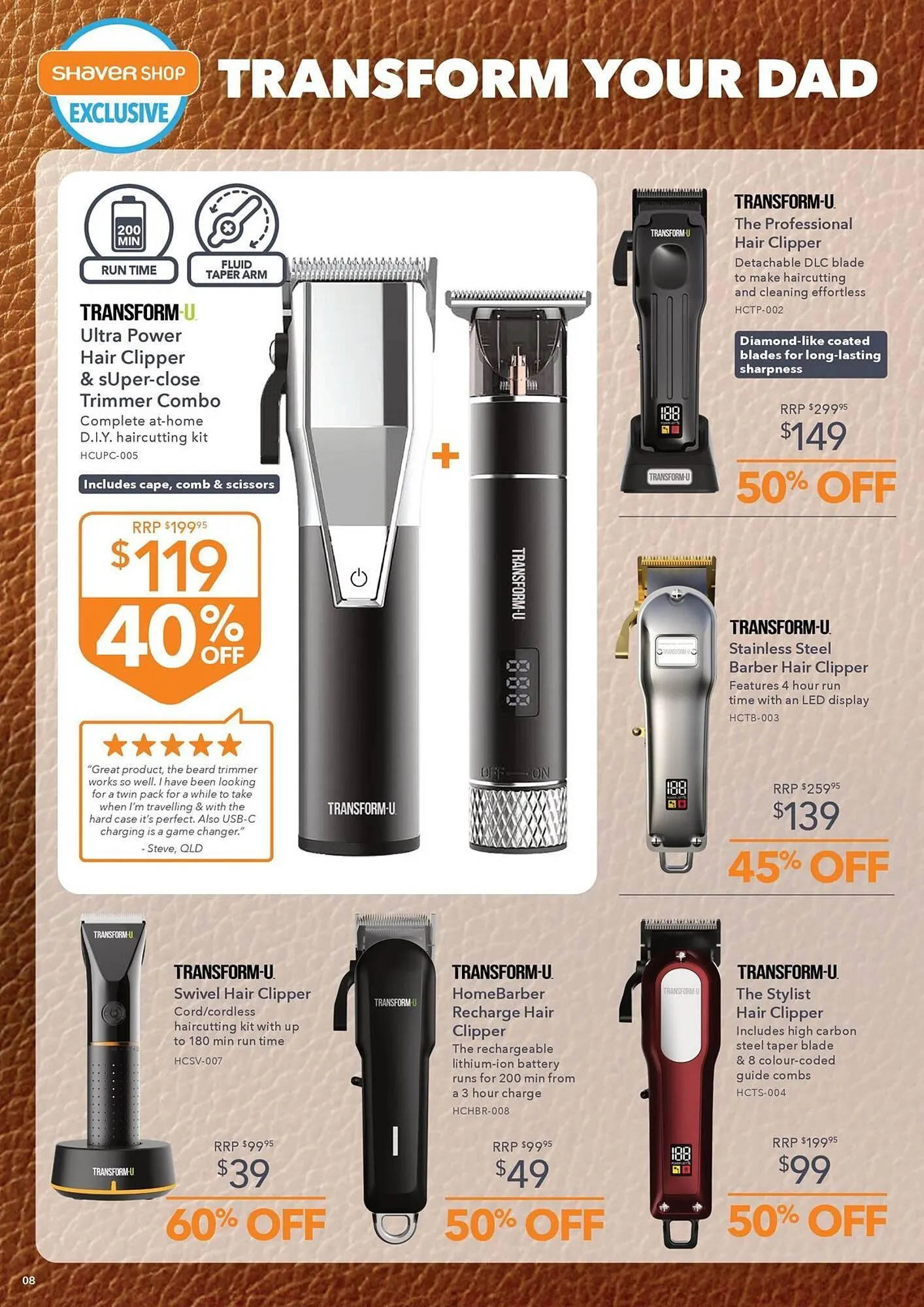 Shaver Shop catalogue - Catalogue valid from 13 August to 9 September 2025 - page 8