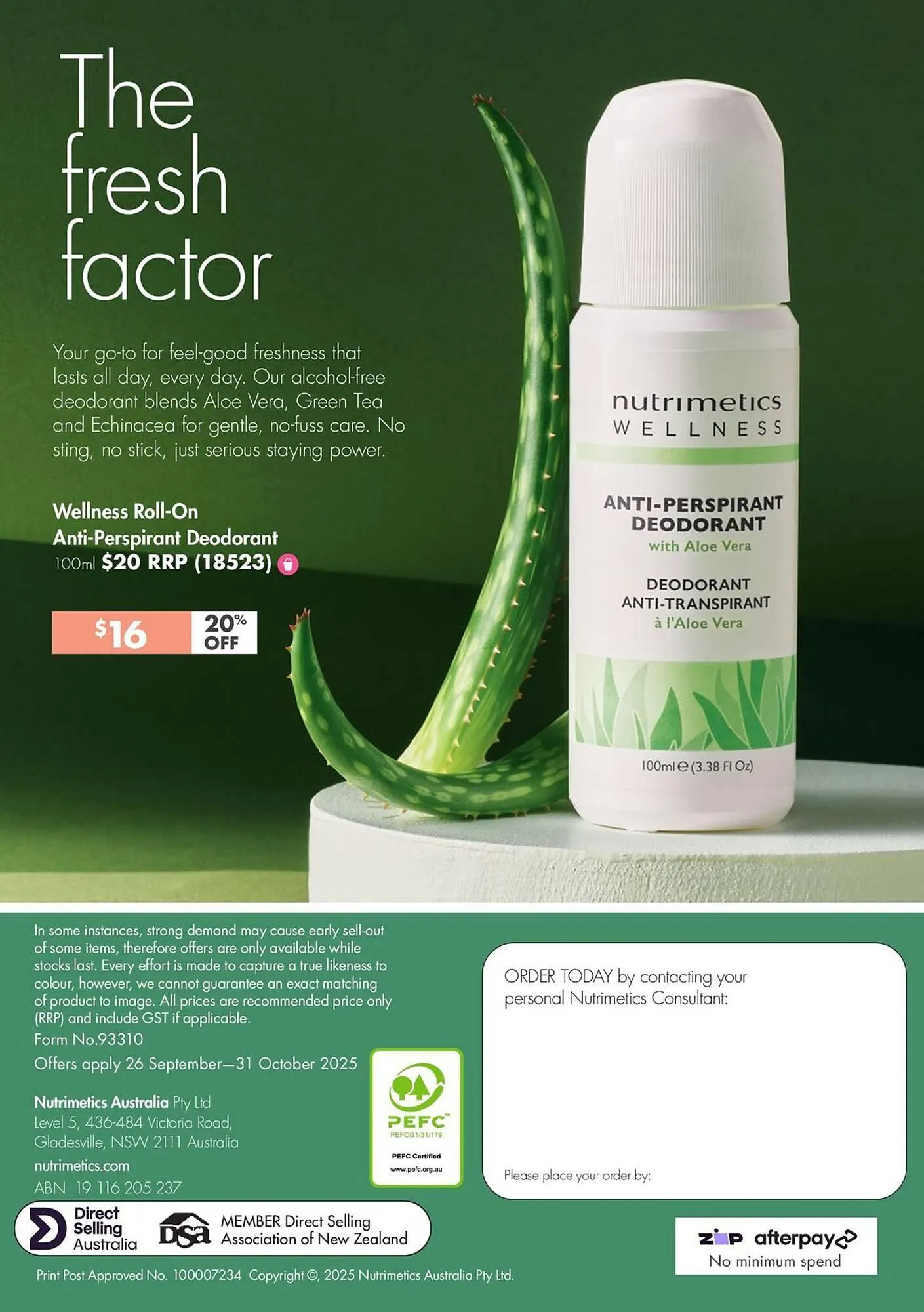Nutrimetics catalogue - Catalogue valid from 26 September to 31 October 2025 - page 28