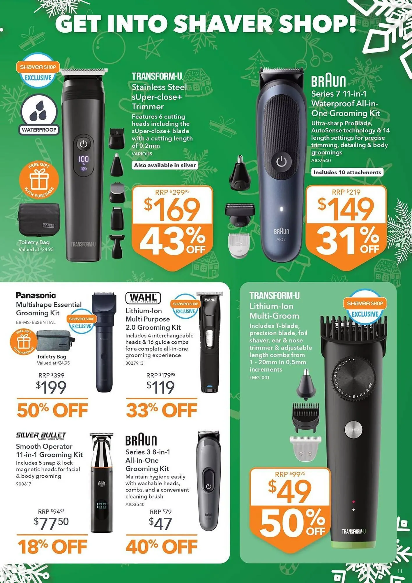 Shaver Shop catalogue - Catalogue valid from 9 December to 24 December 2025 - page 11