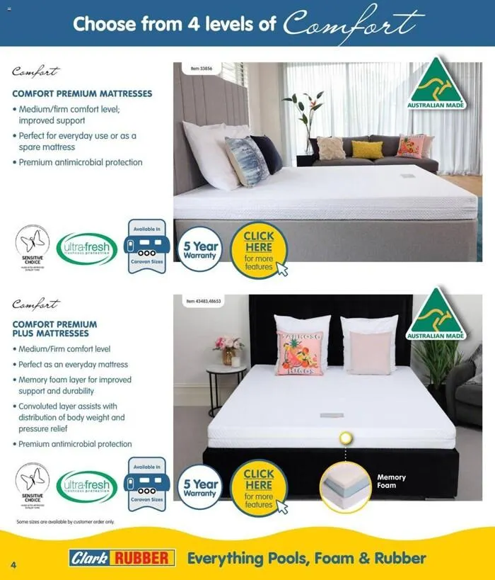 Your Foam Specialist - Catalogue valid from 20 June to 31 December 2025 - page 4