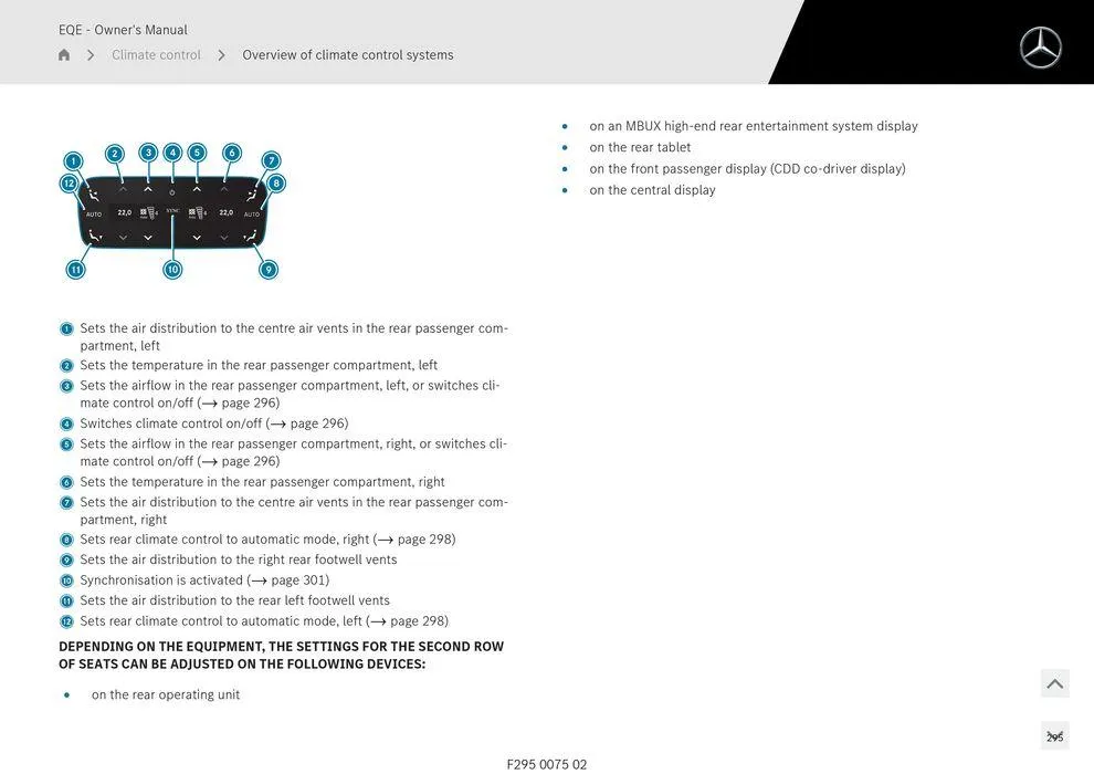 EQE Sedan - Catalogue valid from 11 September to 11 September 2025 - page 295
