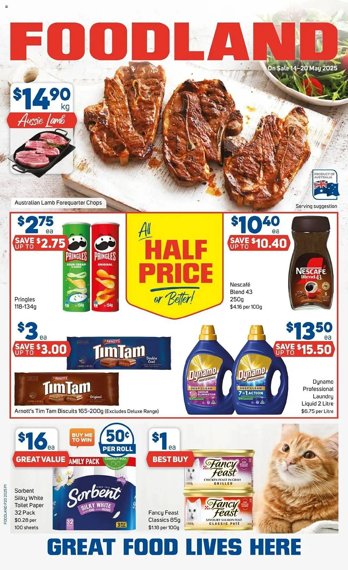 Foodland catalogue - Catalogue valid from 14 May to 20 May 2025 - page 1