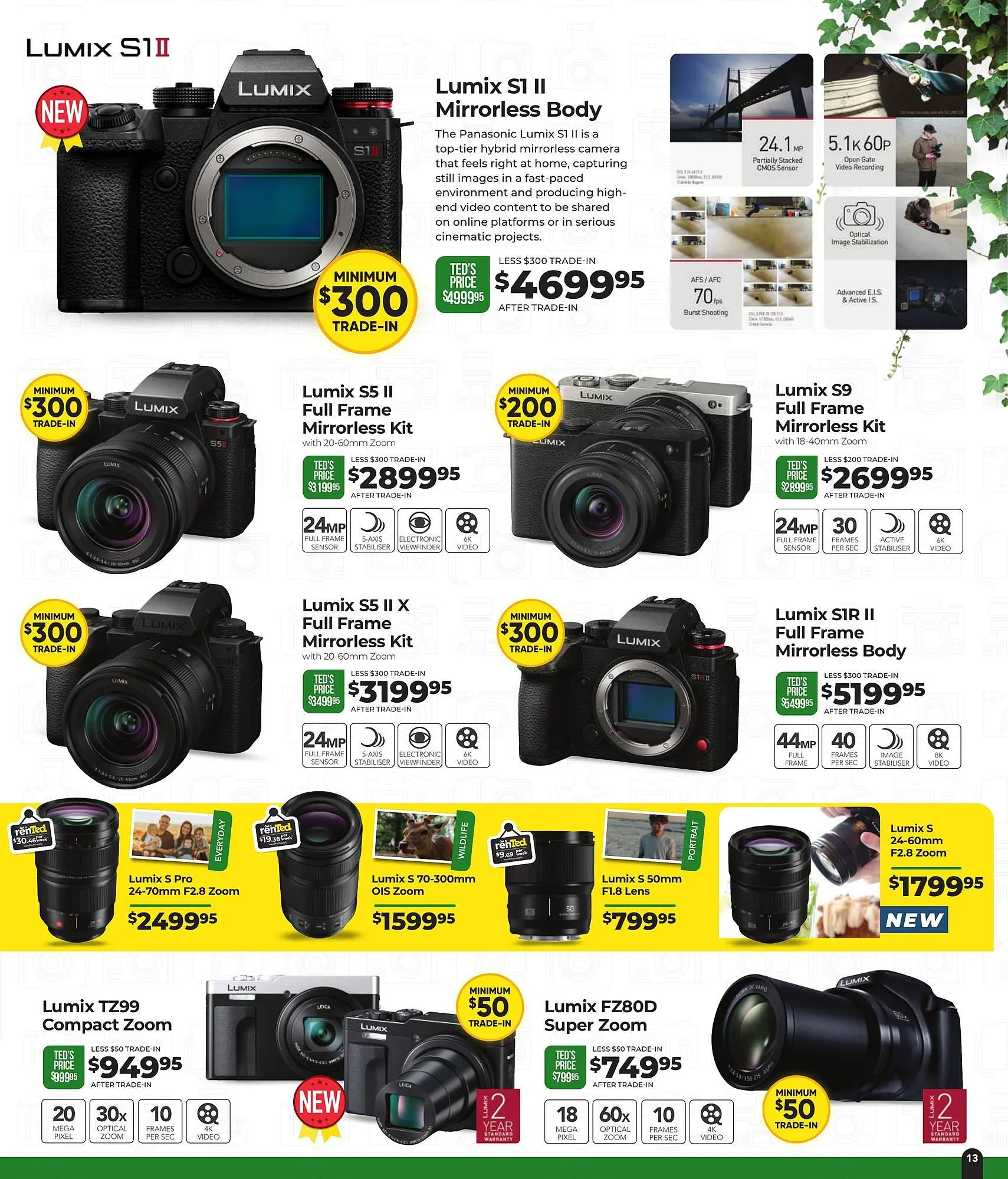 Teds Cameras catalogue - Catalogue valid from 1 September to 30 September 2025 - page 13