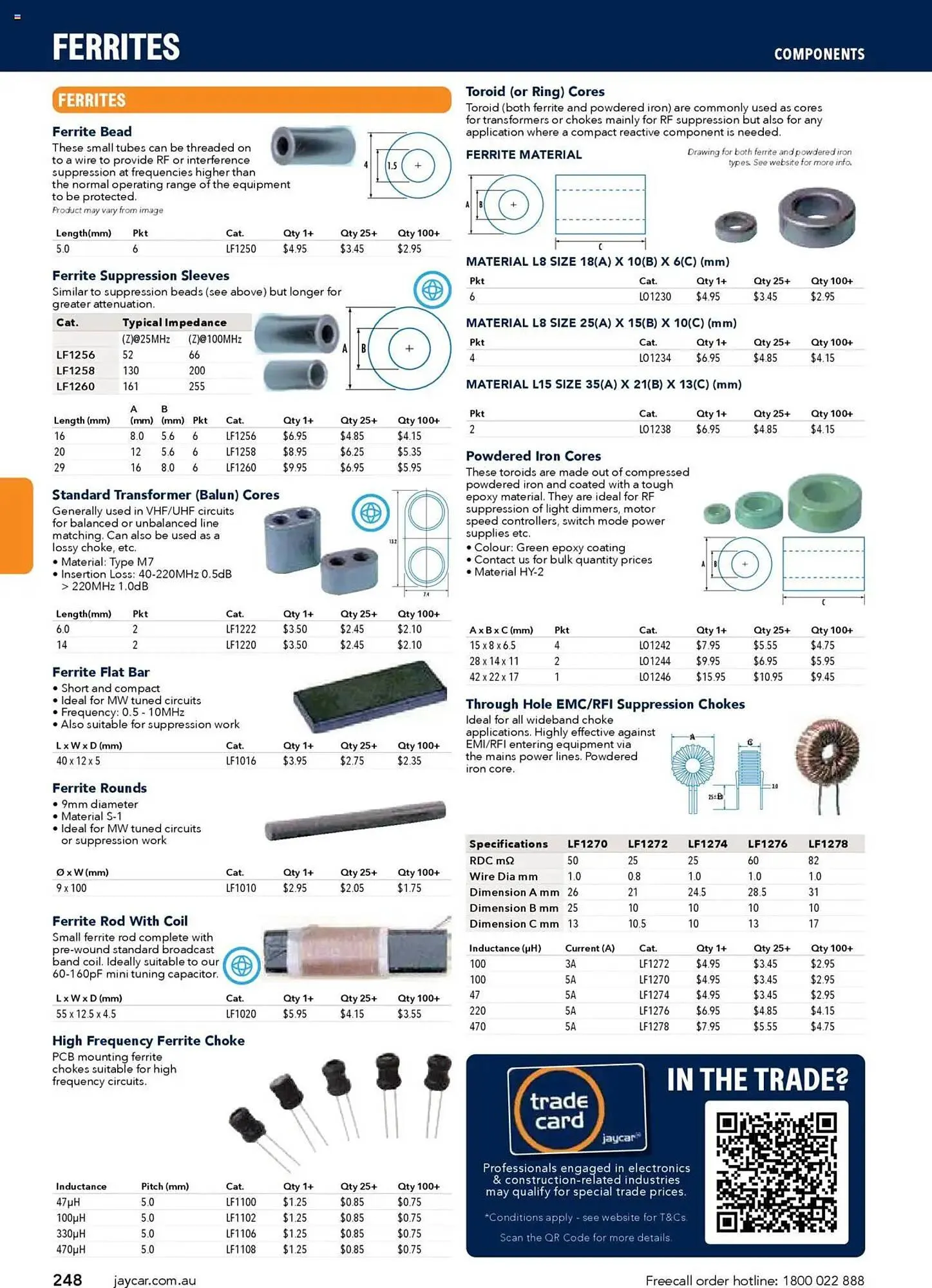 Jaycar Electronics catalogue - Catalogue valid from 8 July to 9 July 2026 - page 248