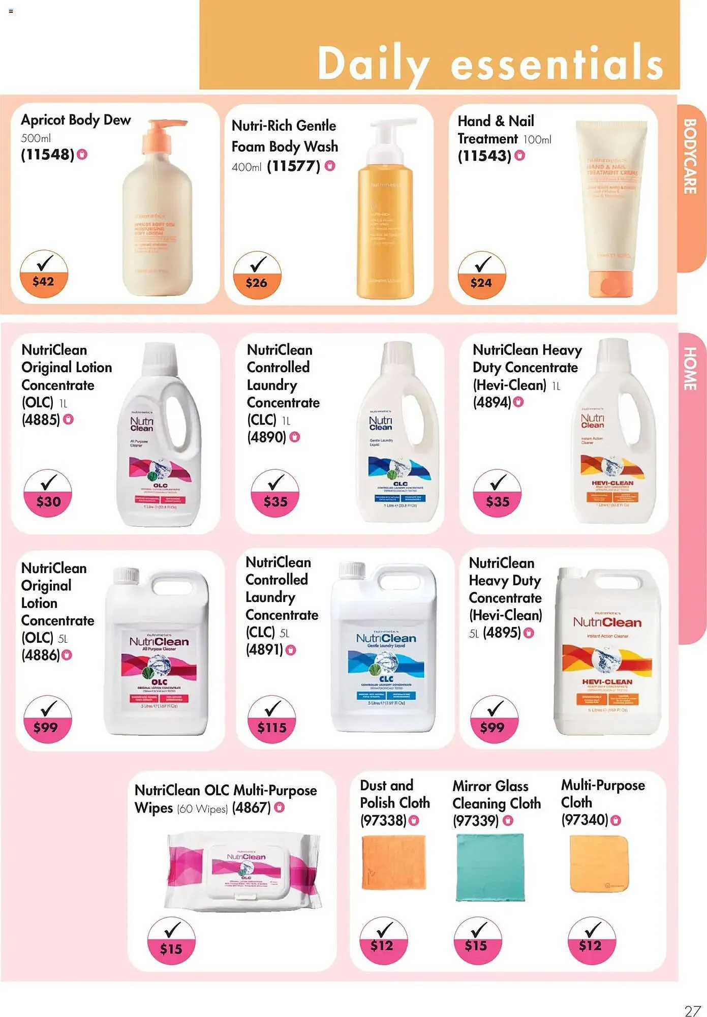 Nutrimetics catalogue - Catalogue valid from 25 March to 30 April 2026 - page 27