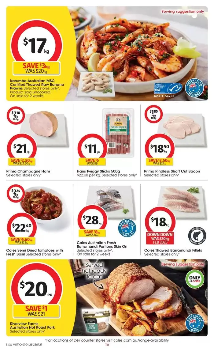 Great Value. Hands Down - 9th April - Catalogue valid from 9 April to 15 April 2025 - page 16