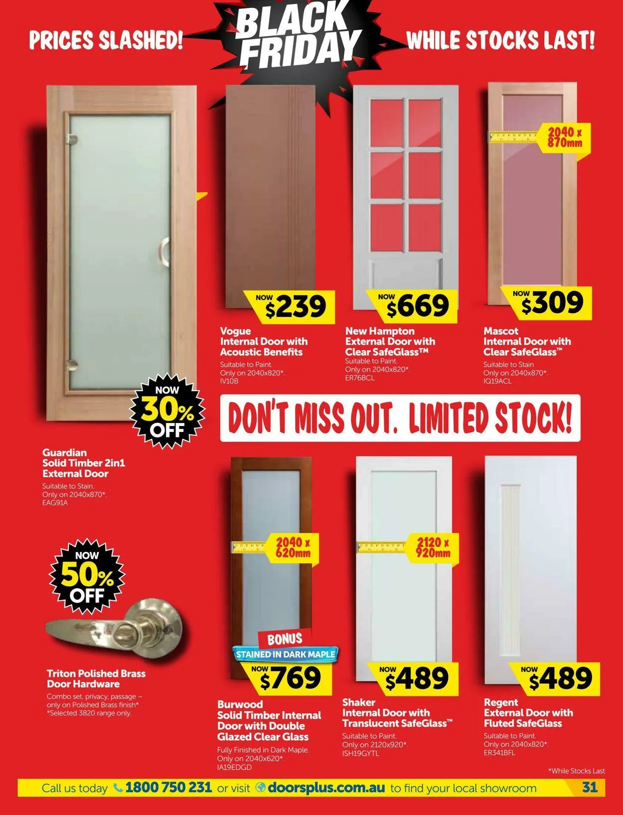 Doors Plus Current catalogue - Catalogue valid from 1 November to 30 November 2025 - page 31
