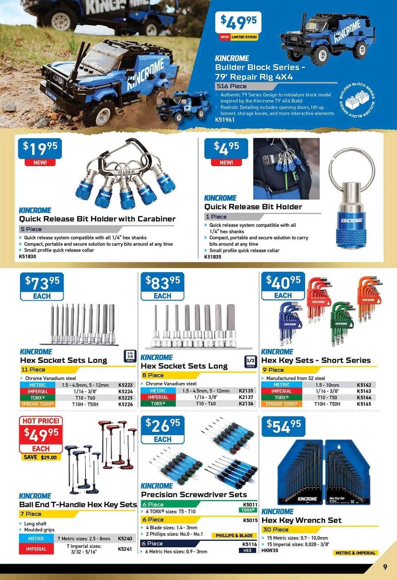 Kincrome catalogue - Catalogue valid from 2 February to 31 March 2026 - page 9