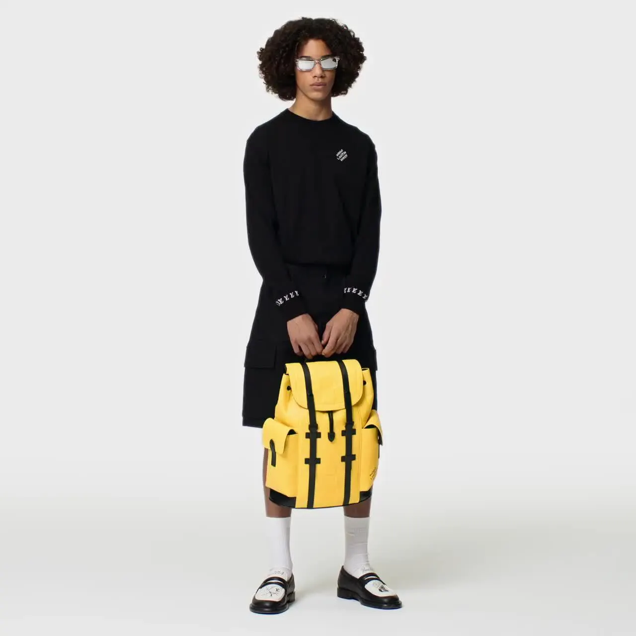 Long-Sleeved Cotton Crewneck