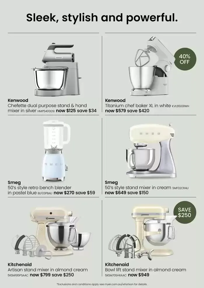 Myer Hardgoods - Catalogue valid from 11 February to 27 February 2025 - page 9