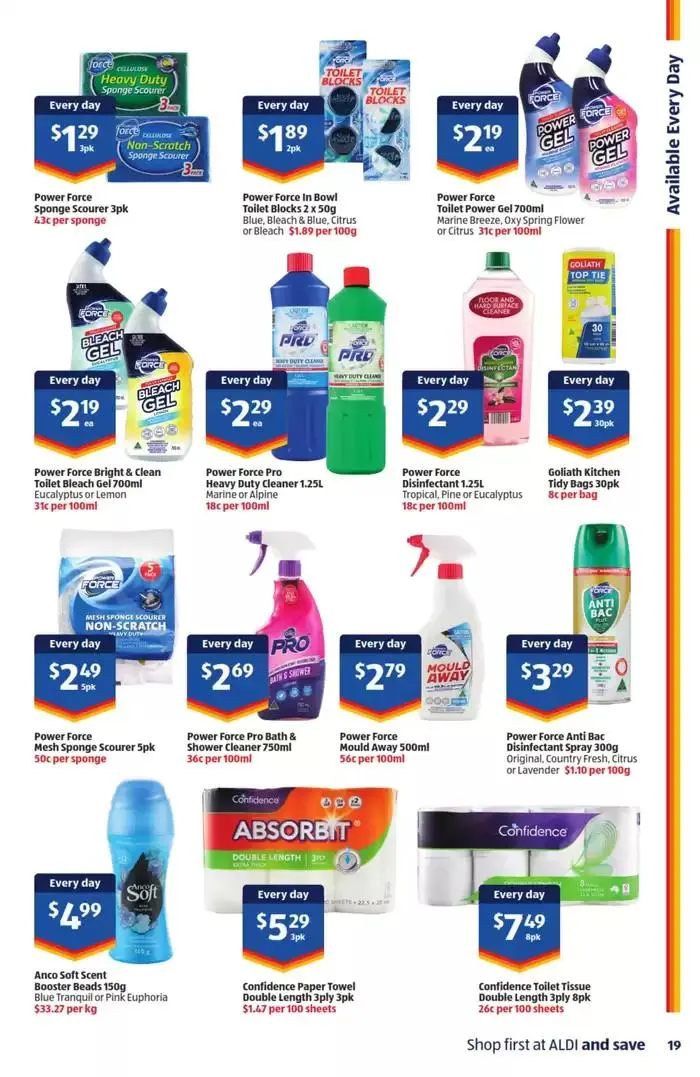 ALDI Special Buys - Catalogue valid from 19 March to 25 March 2025 - page 19