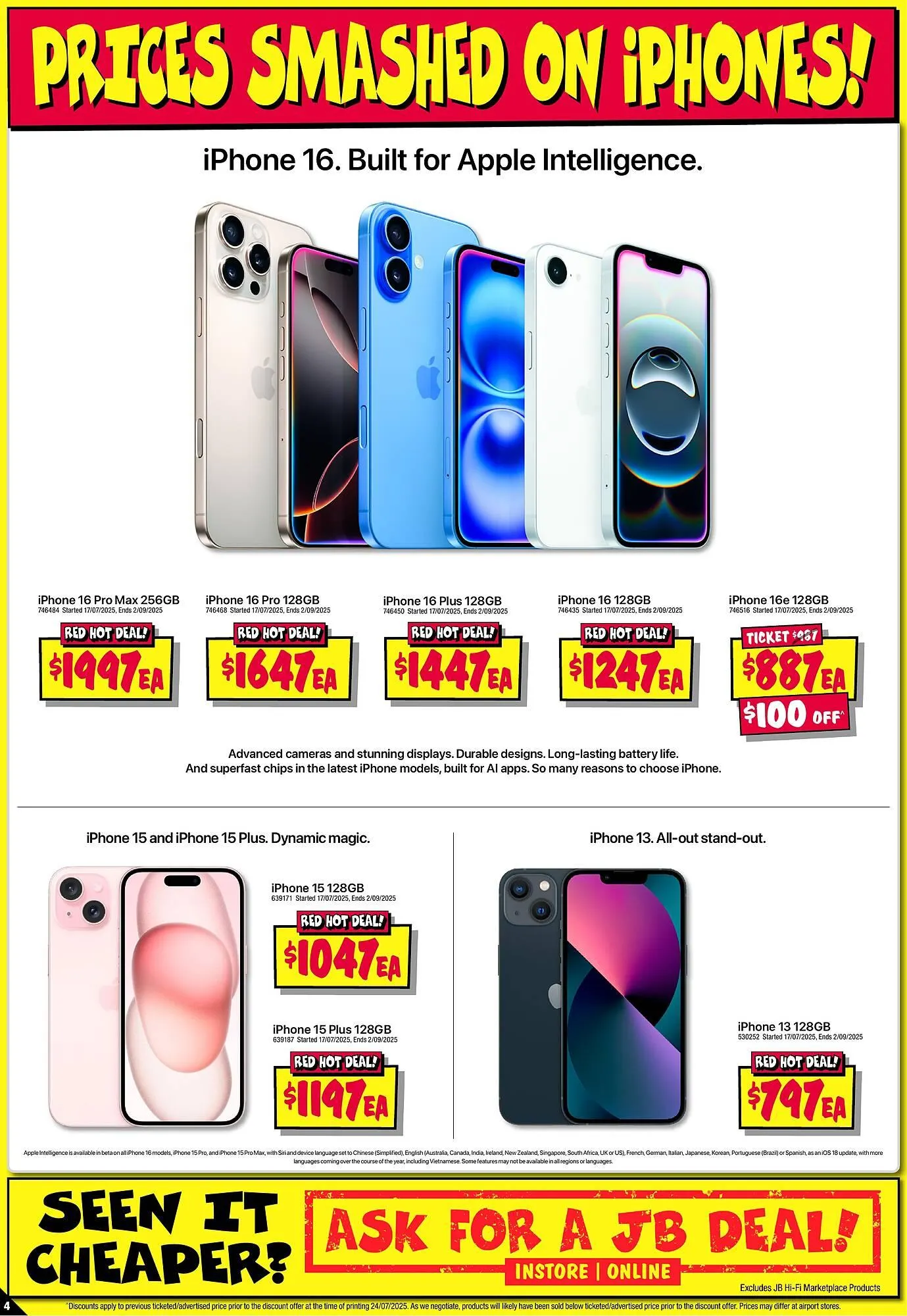 JB Hi-Fi catalogue - Catalogue valid from 31 July to 6 August 2025 - page 4