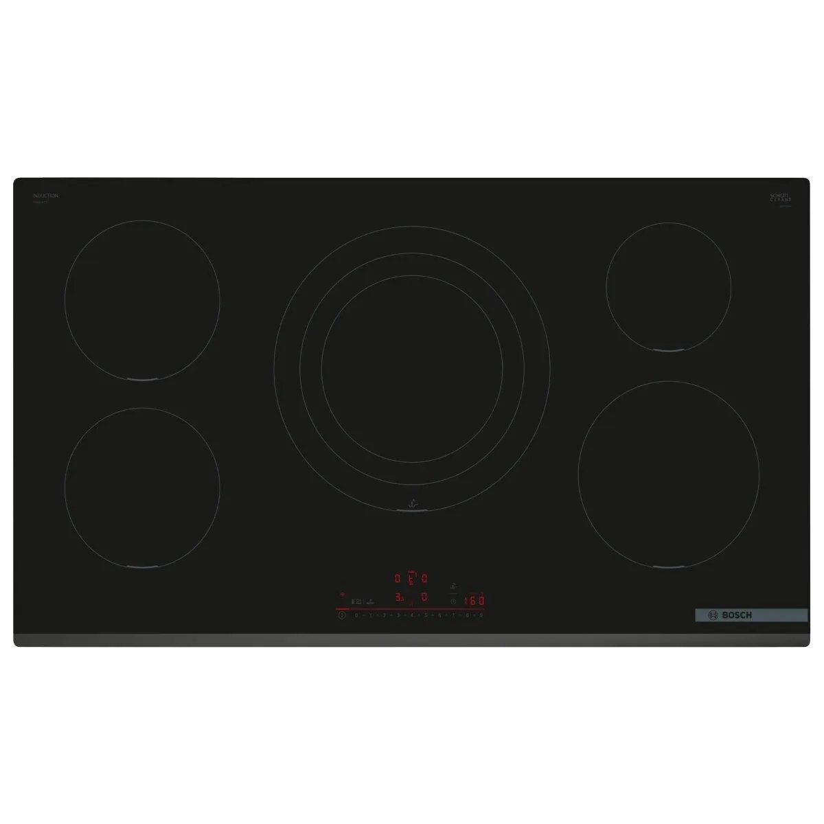 Bosch 90cm Series 6 Induction Cooktop - Black PIV931HC1E