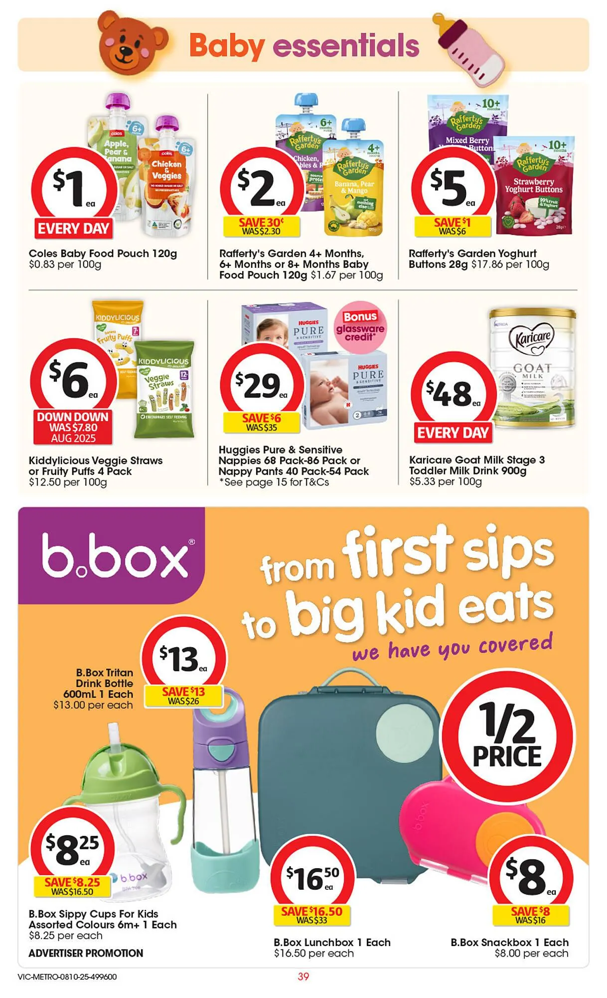 Coles catalogue - Catalogue valid from 8 October to 14 October 2025 - page 40