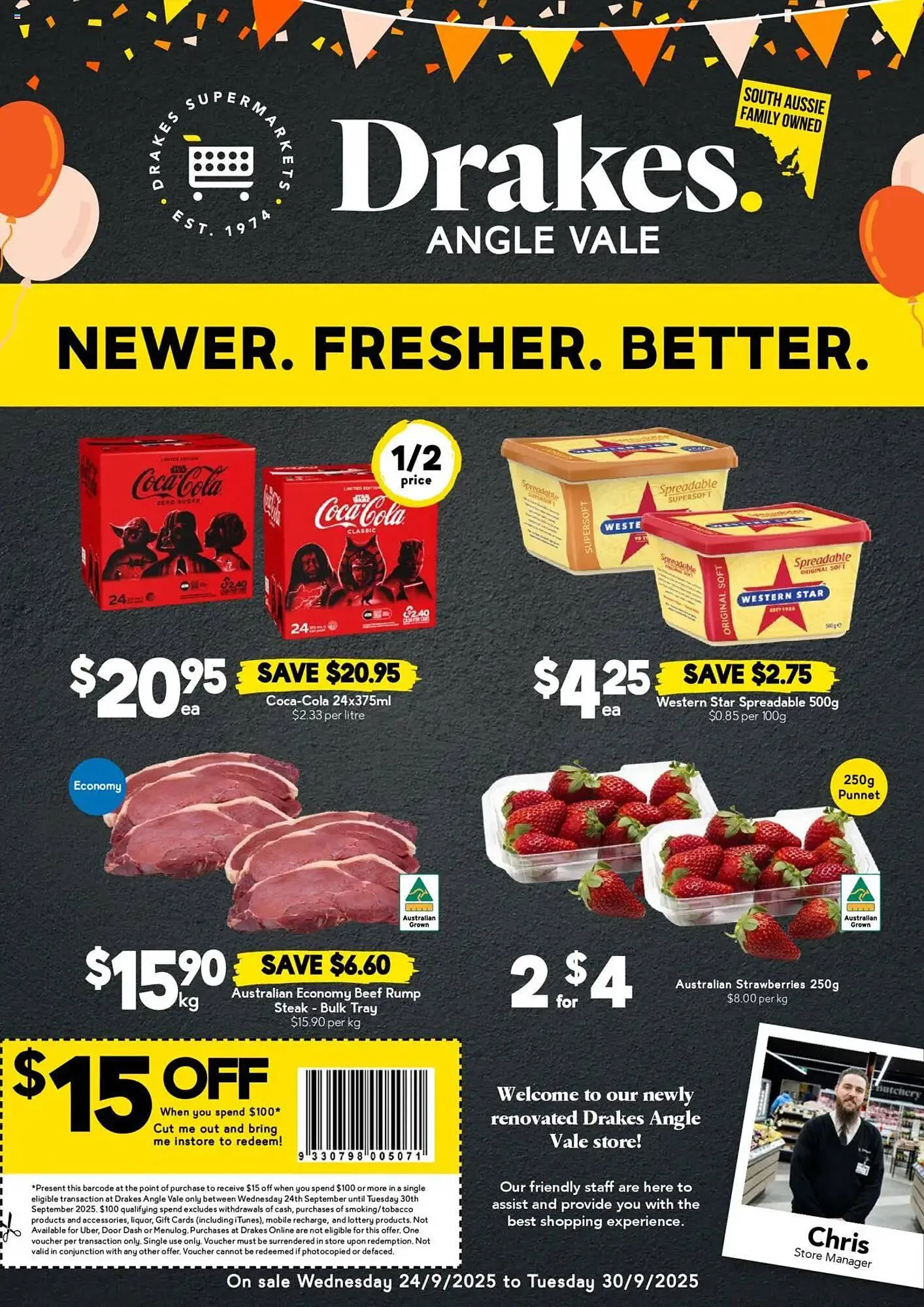 Drakes catalogue - Catalogue valid from 24 September to 30 September 2025 - page 1