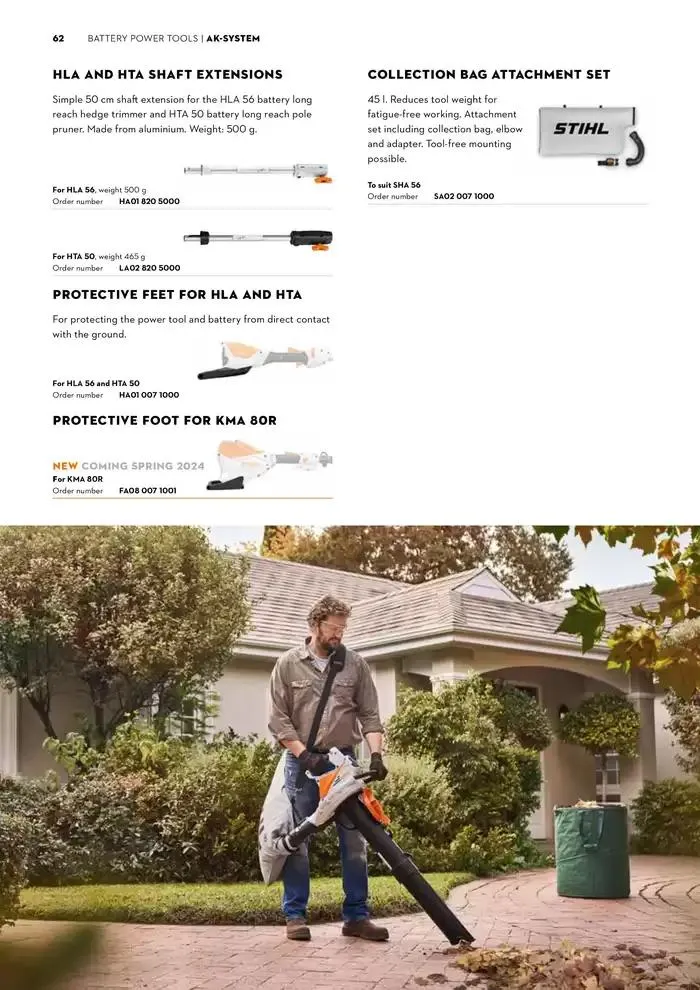 Catalogue 2024 - Catalogue valid from 26 June to 5 January 2025 - page 62