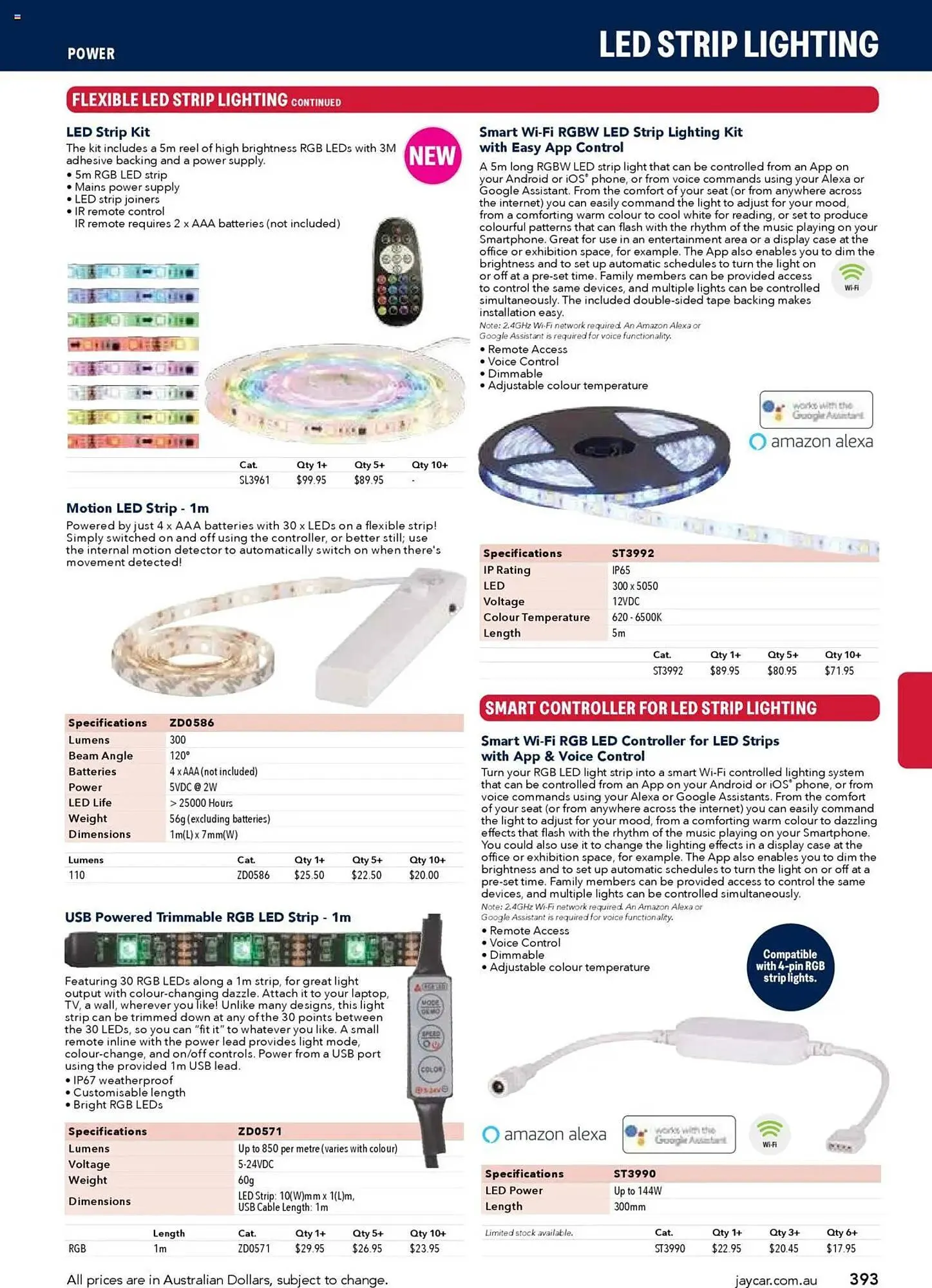 Jaycar Electronics catalogue - Catalogue valid from 8 July to 9 July 2026 - page 393