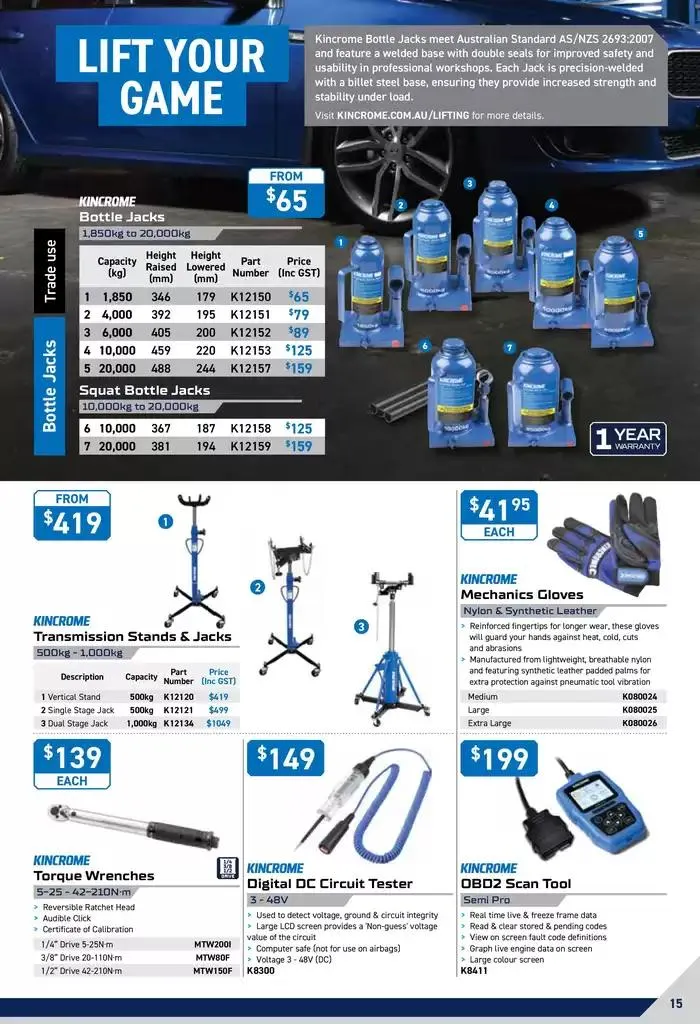 Back On The Tools - Catalogue valid from 18 February to 31 March 2025 - page 15
