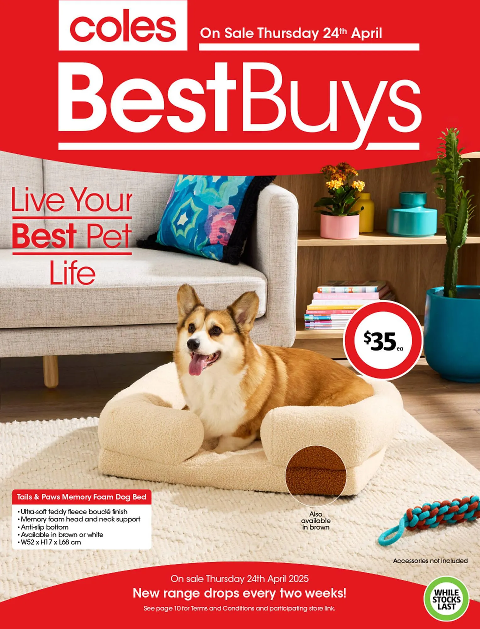 Coles catalogue - Catalogue valid from 24 April to 8 May 2025 - page 1