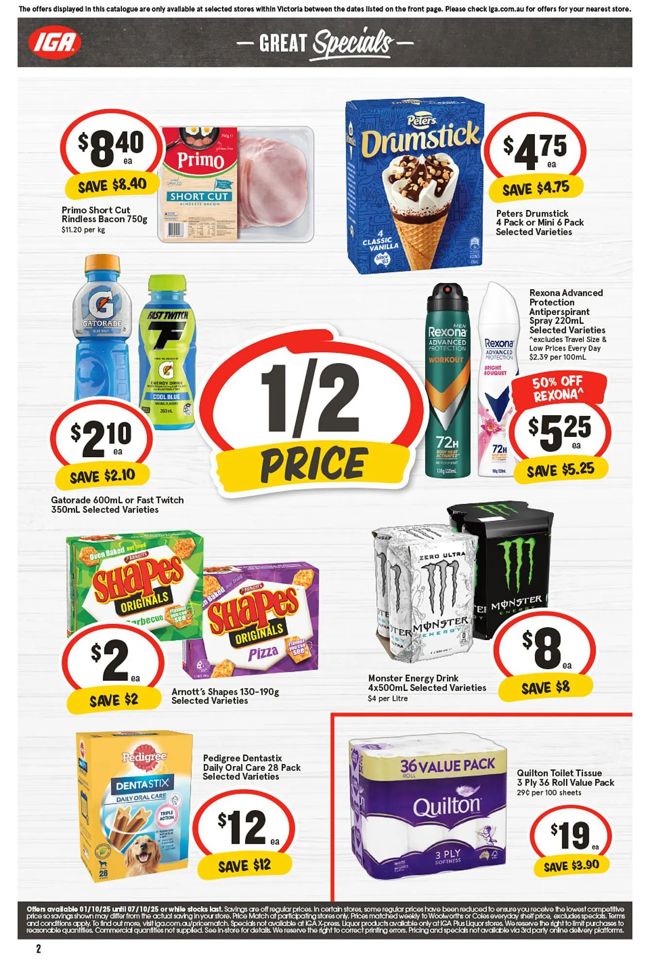 IGA catalogue - Catalogue valid from 1 October to 7 October 2025 - page 3