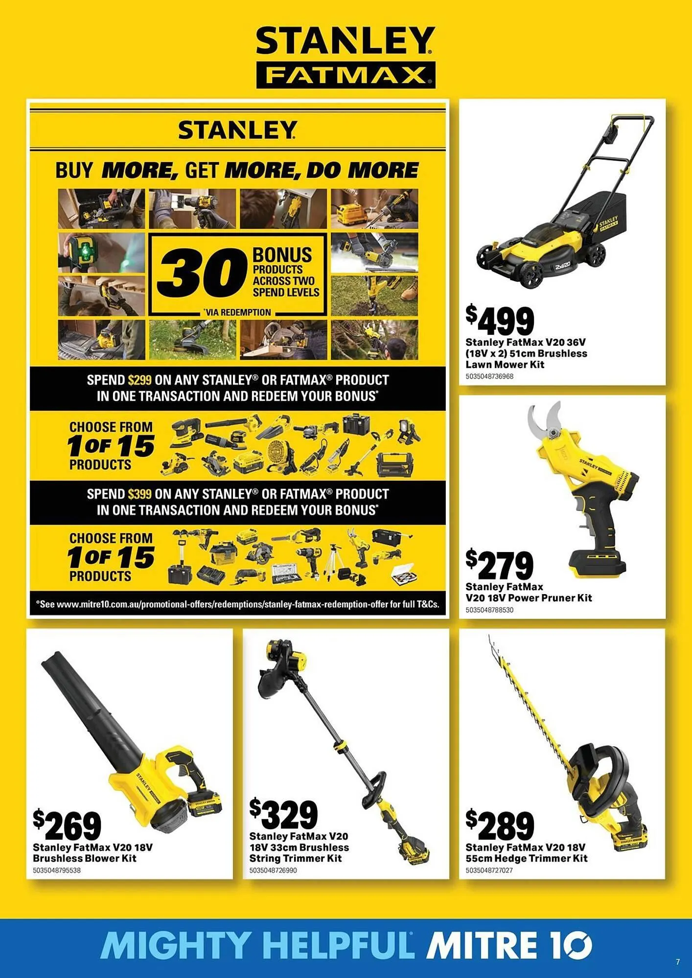 Mitre 10 catalogue - Catalogue valid from 13 August to 7 September 2025 - page 7