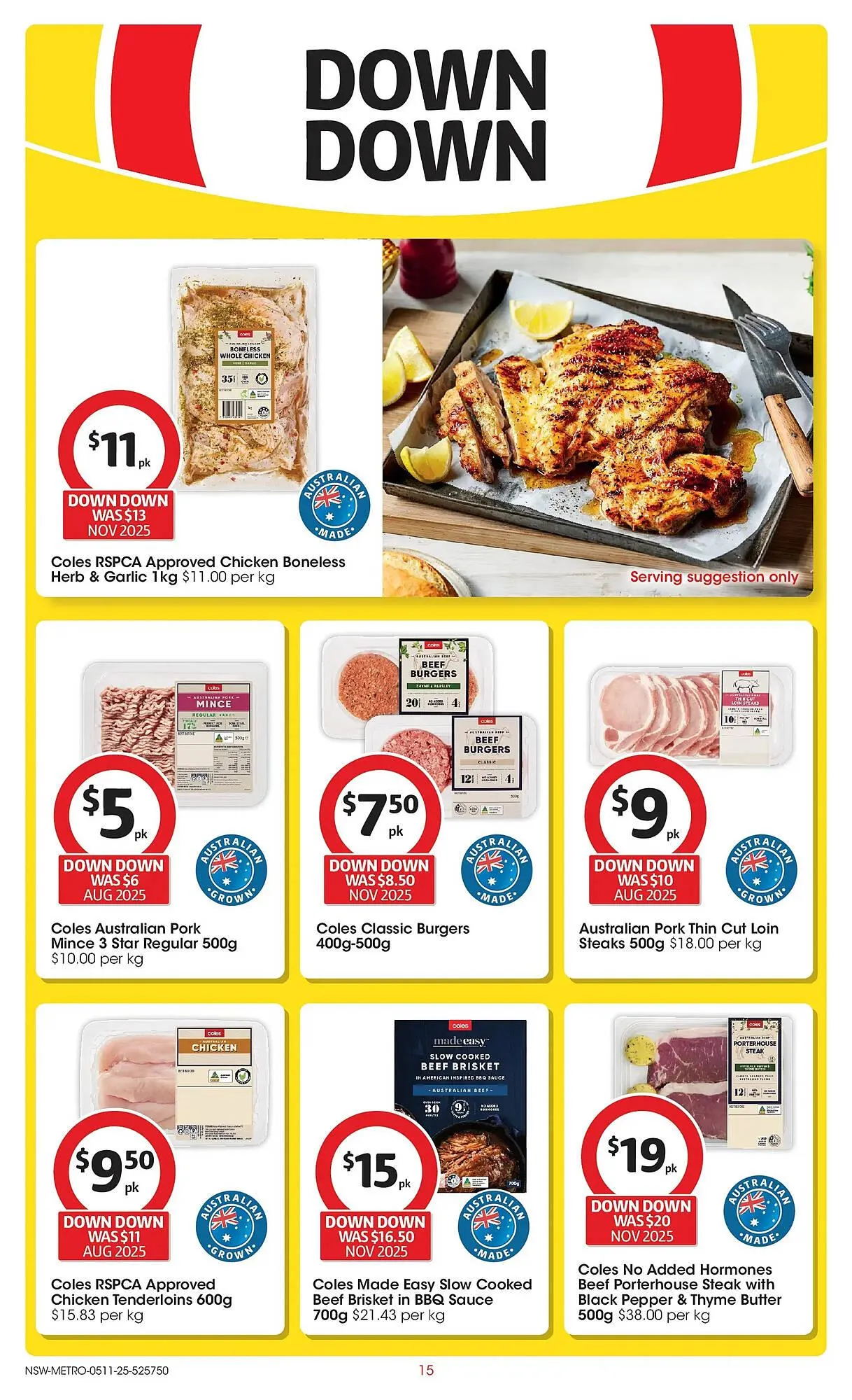 Coles catalogue - Catalogue valid from 5 November to 11 November 2025 - page 15