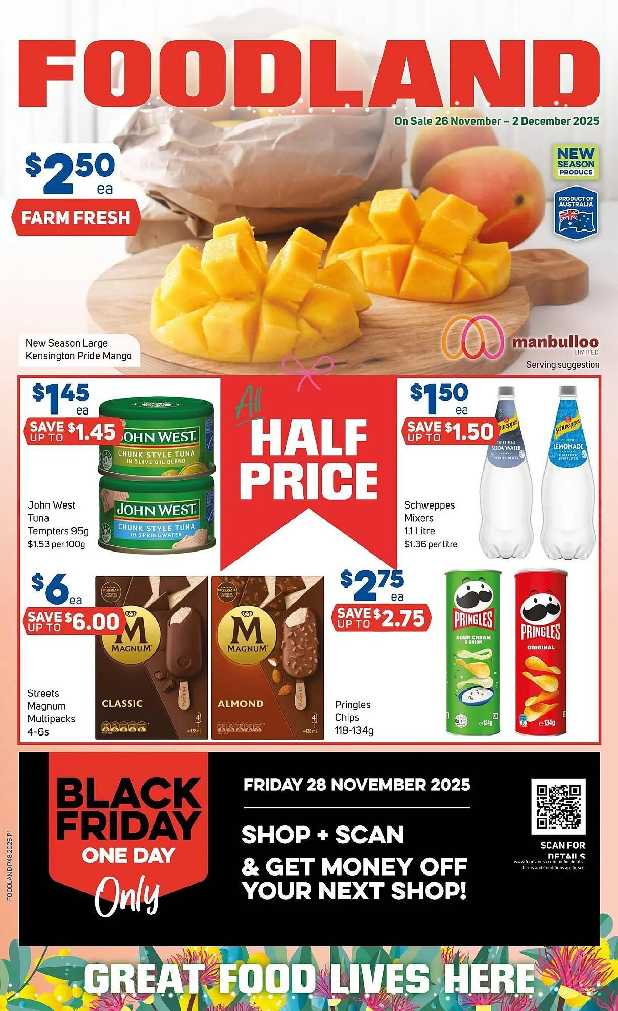 Foodland catalogue - Catalogue valid from 26 November to 2 December 2025 - page 1