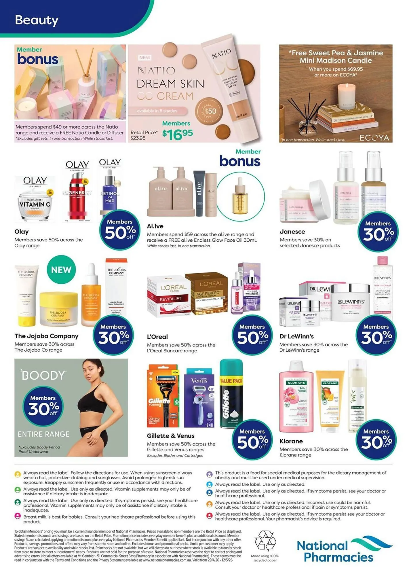 National Pharmacies catalogue - Catalogue valid from 29 April to 12 May 2026 - page 8