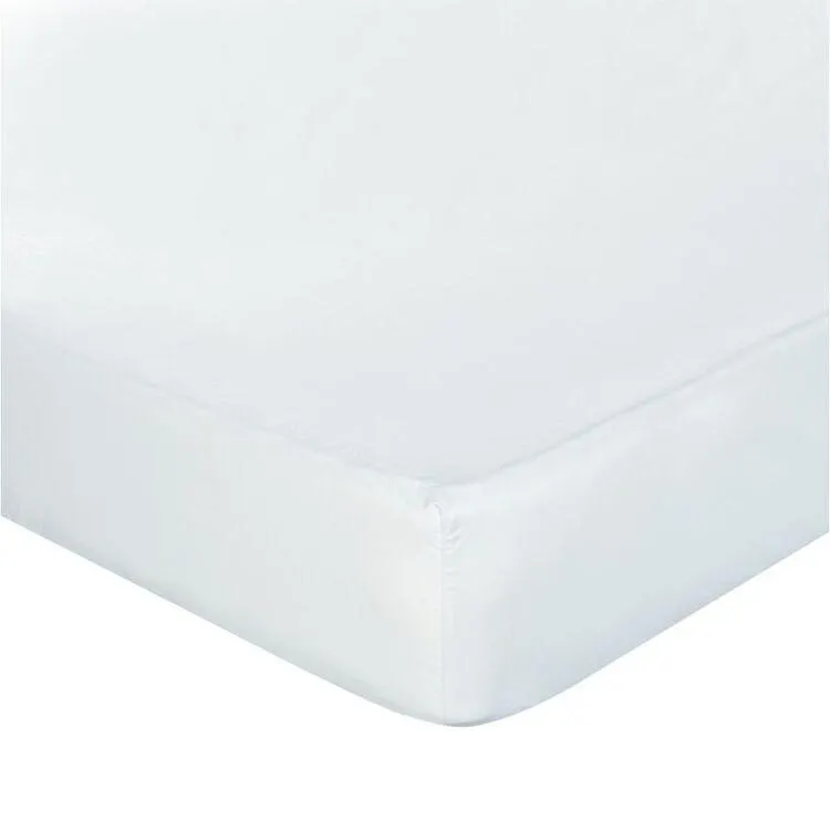 Elysian 1000 Thread Count Egyptian Cotton Sateen Fitted Sheet White