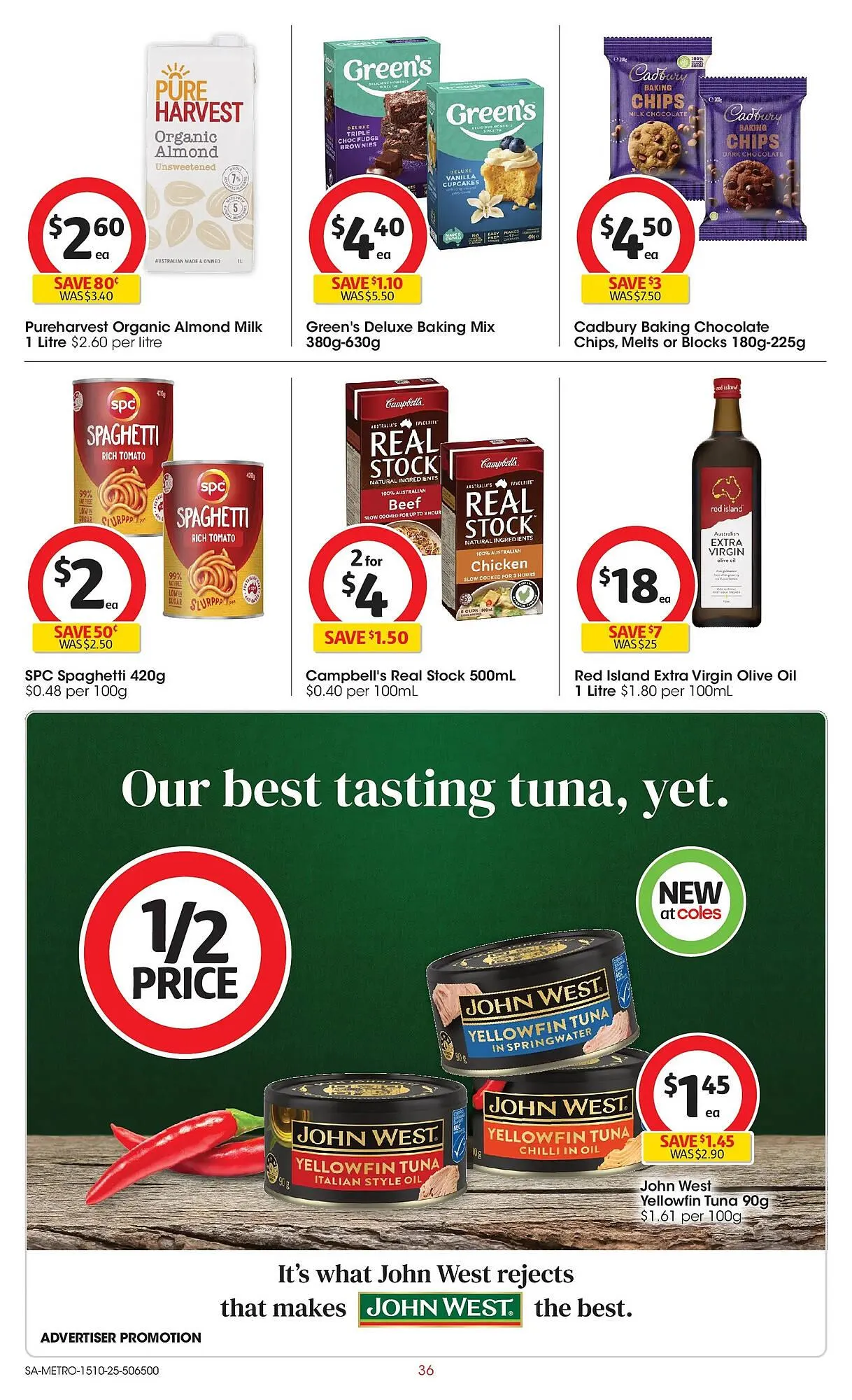 Coles catalogue - Catalogue valid from 14 October to 21 October 2025 - page 36