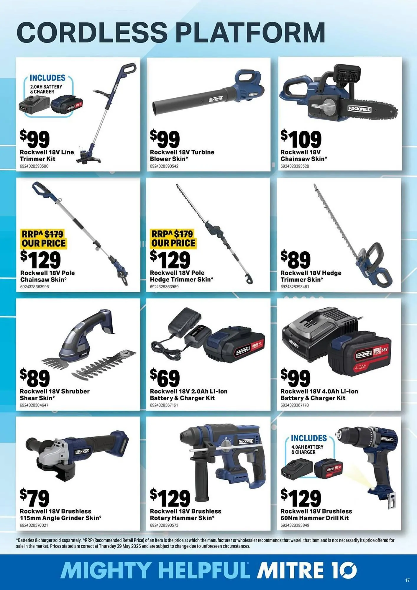 Mitre 10 catalogue - Catalogue valid from 9 July to 27 July 2025 - page 17