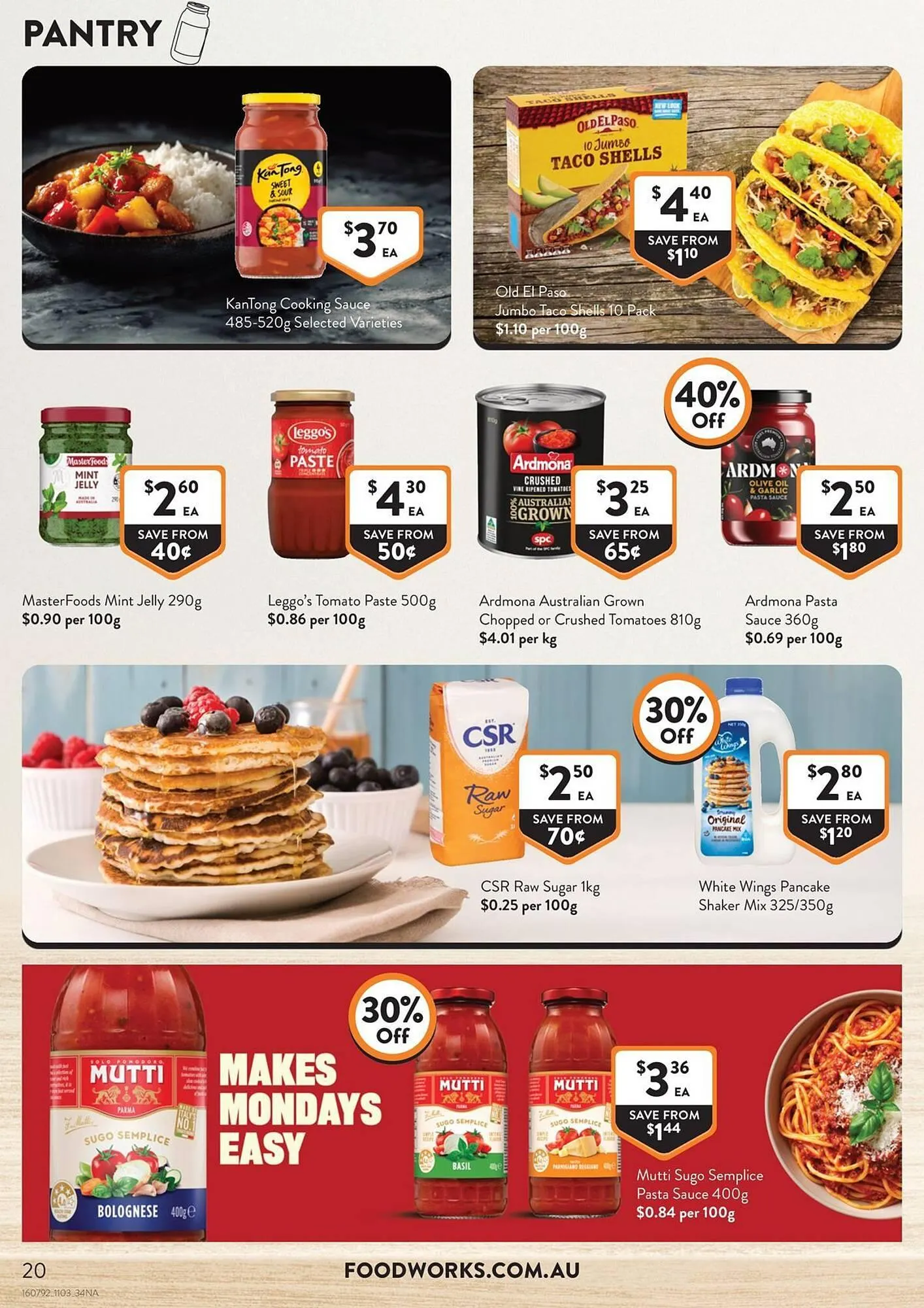 Foodworks catalogue - Catalogue valid from 11 March to 17 March 2026 - page 20