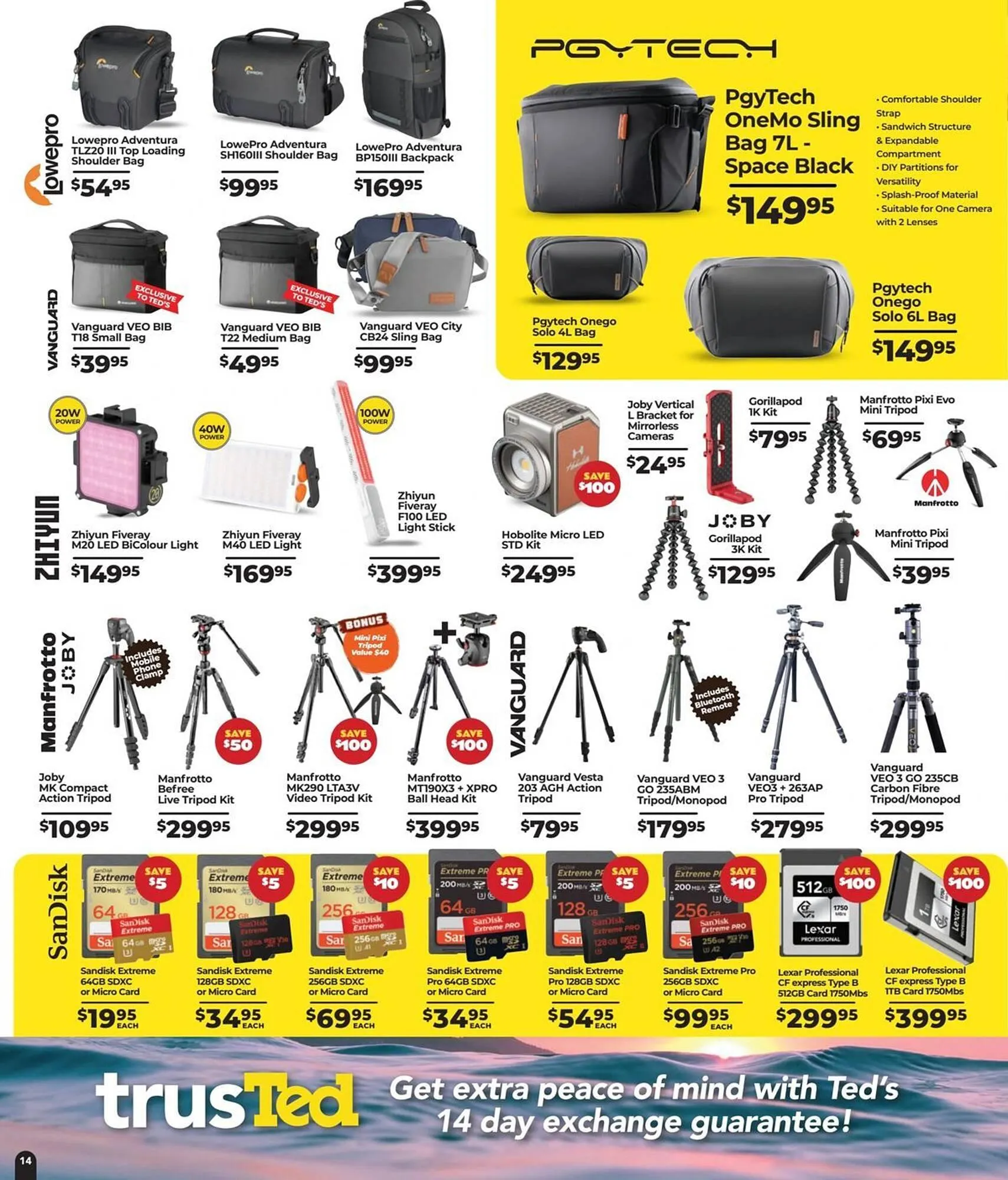 Teds Cameras catalogue - Catalogue valid from 5 May to 1 June 2025 - page 14