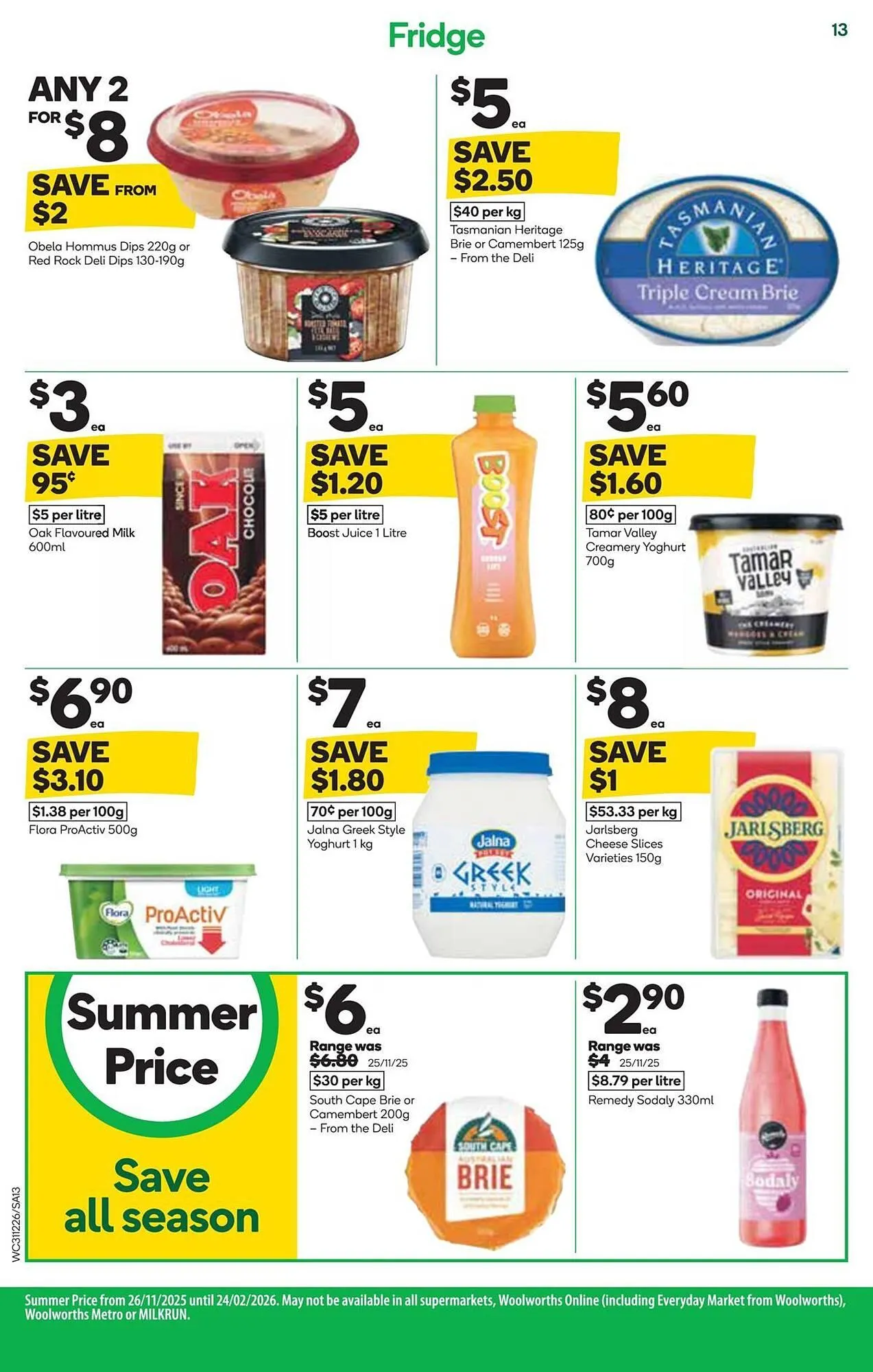 Woolworths catalogue - Catalogue valid from 23 December to 31 December 2025 - page 13