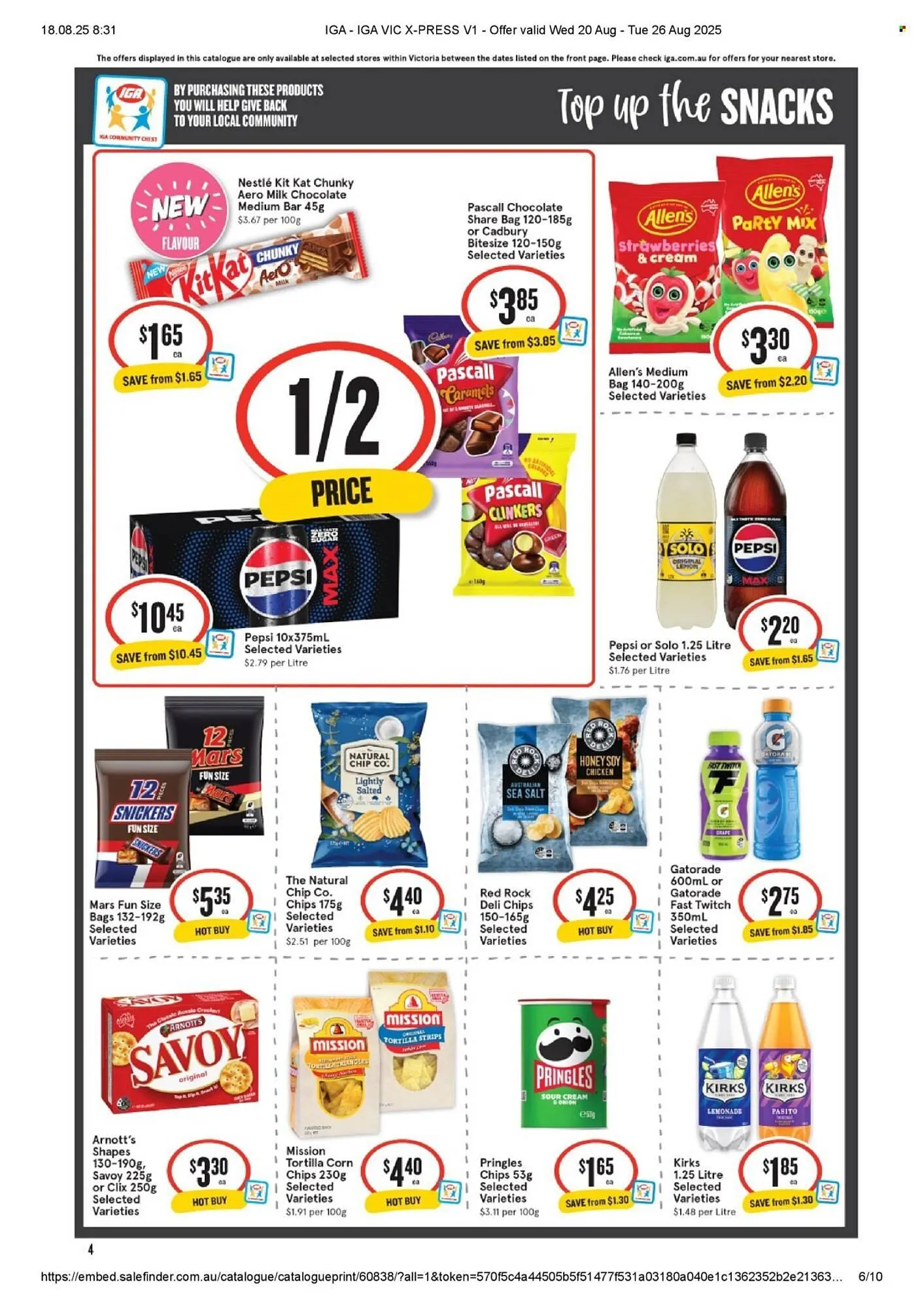 IGA Xpress catalogue - Catalogue valid from 20 August to 26 August 2025 - page 3