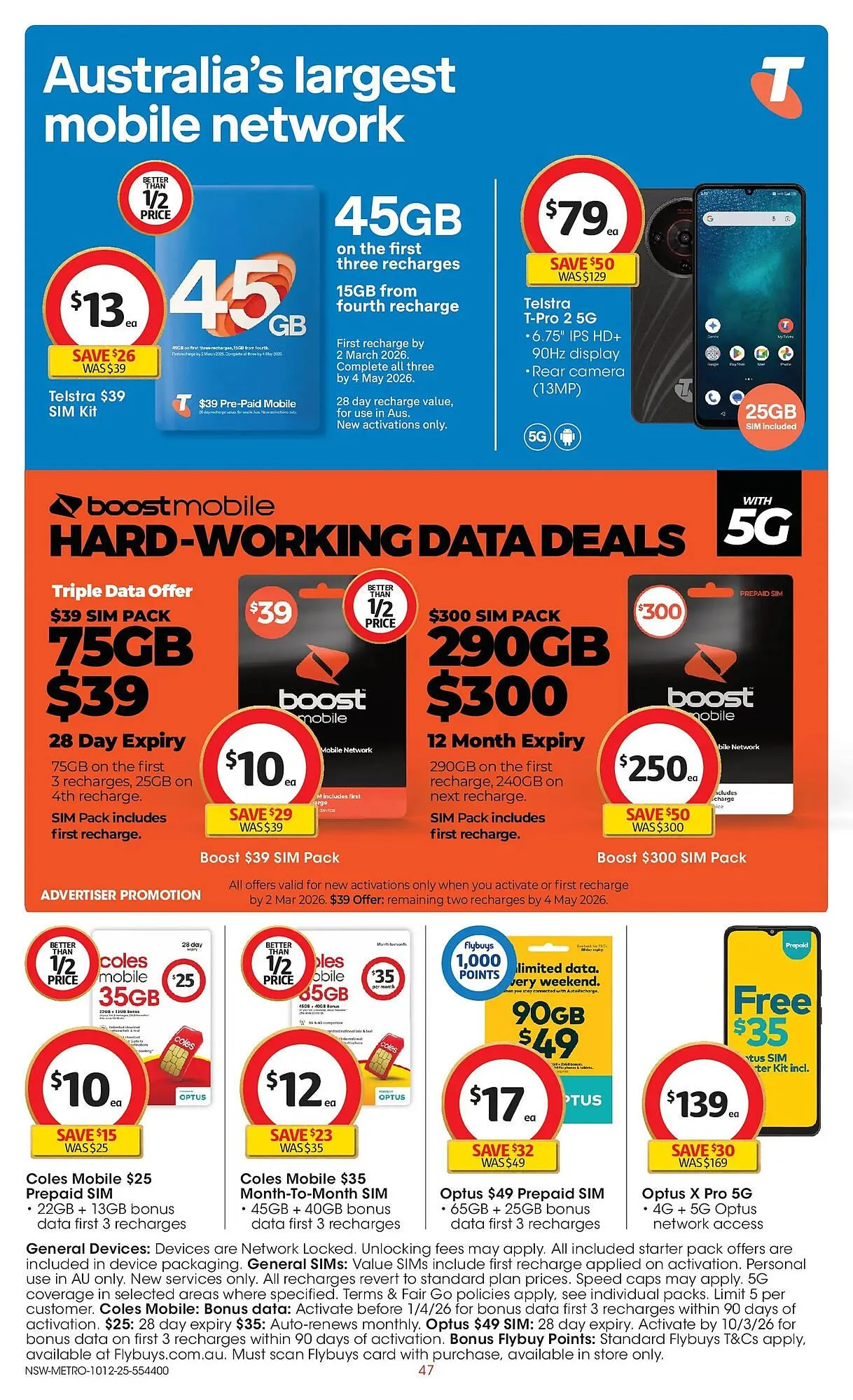Coles catalogue - Catalogue valid from 10 December to 16 December 2025 - page 47