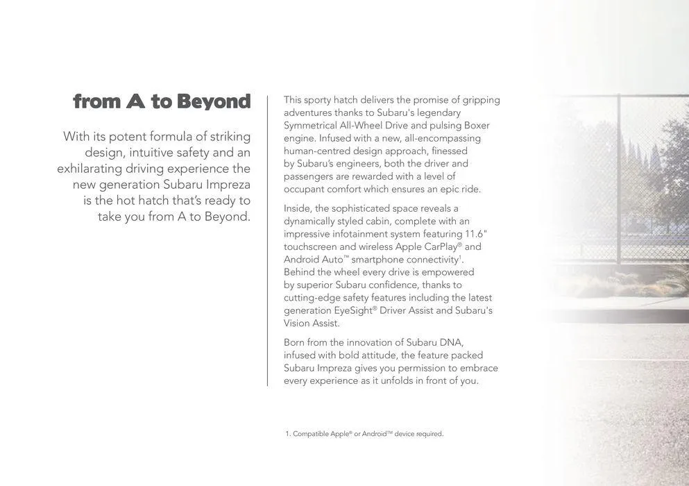 Impreza All-Wheel Drive - Catalogue valid from 8 May to 8 May 2025 - page 2