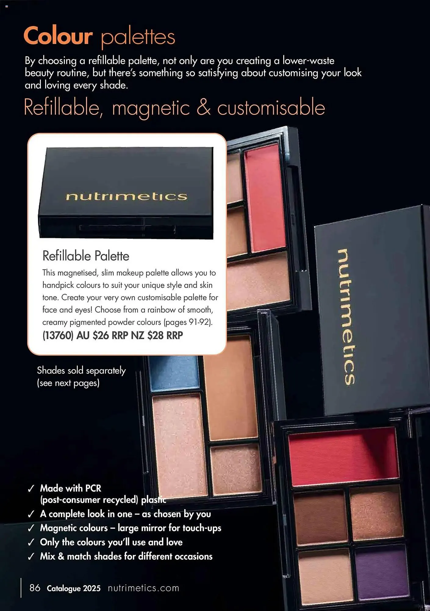 Nutrimetics catalogue - Catalogue valid from 31 December to 31 December 2026 - page 86