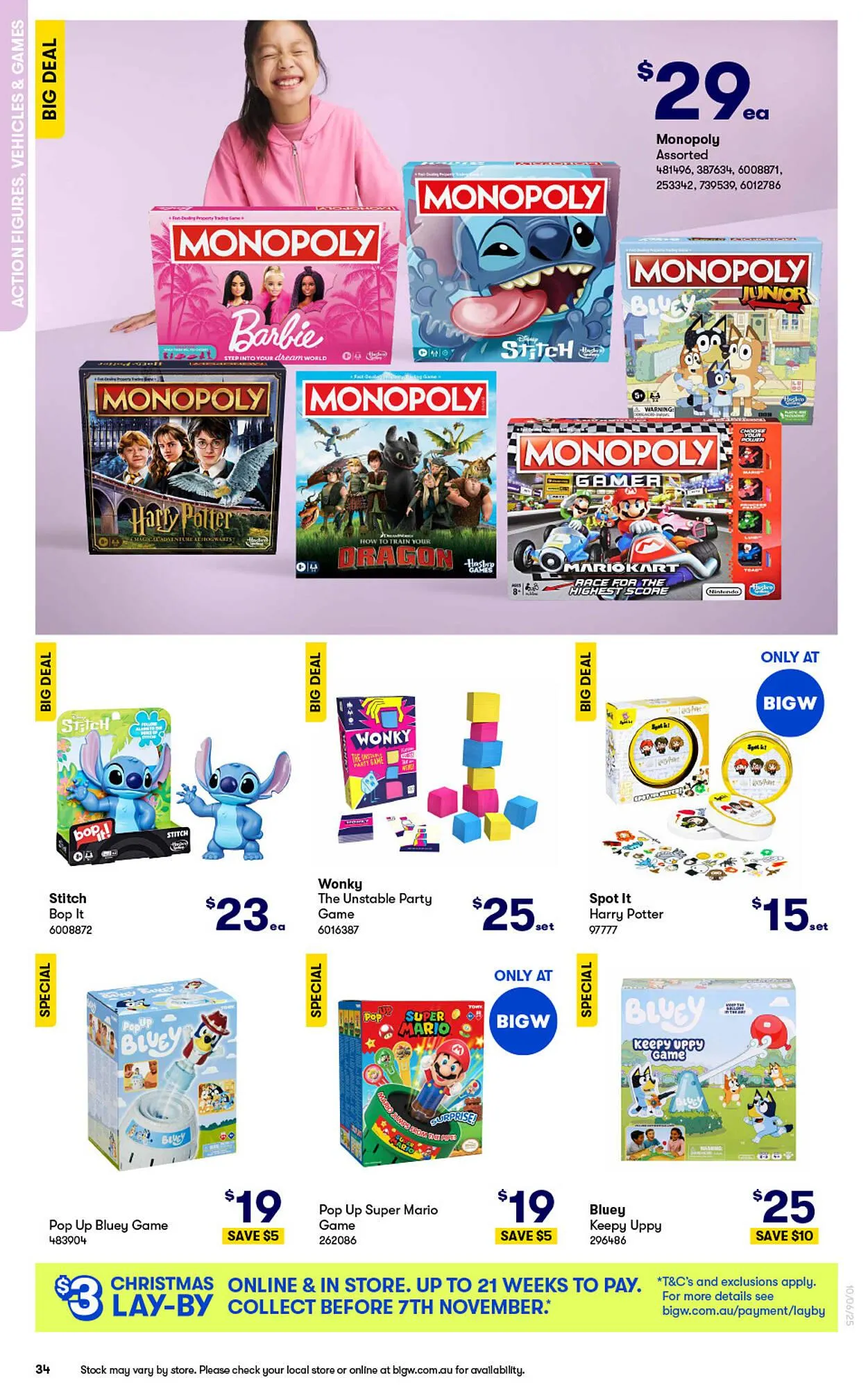 BIG W catalogue - Catalogue valid from 10 June to 9 July 2025 - page 34