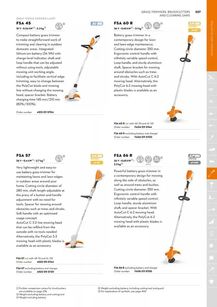 Catalogue 2024 - Catalogue valid from 26 June to 5 January 2025 - page 227