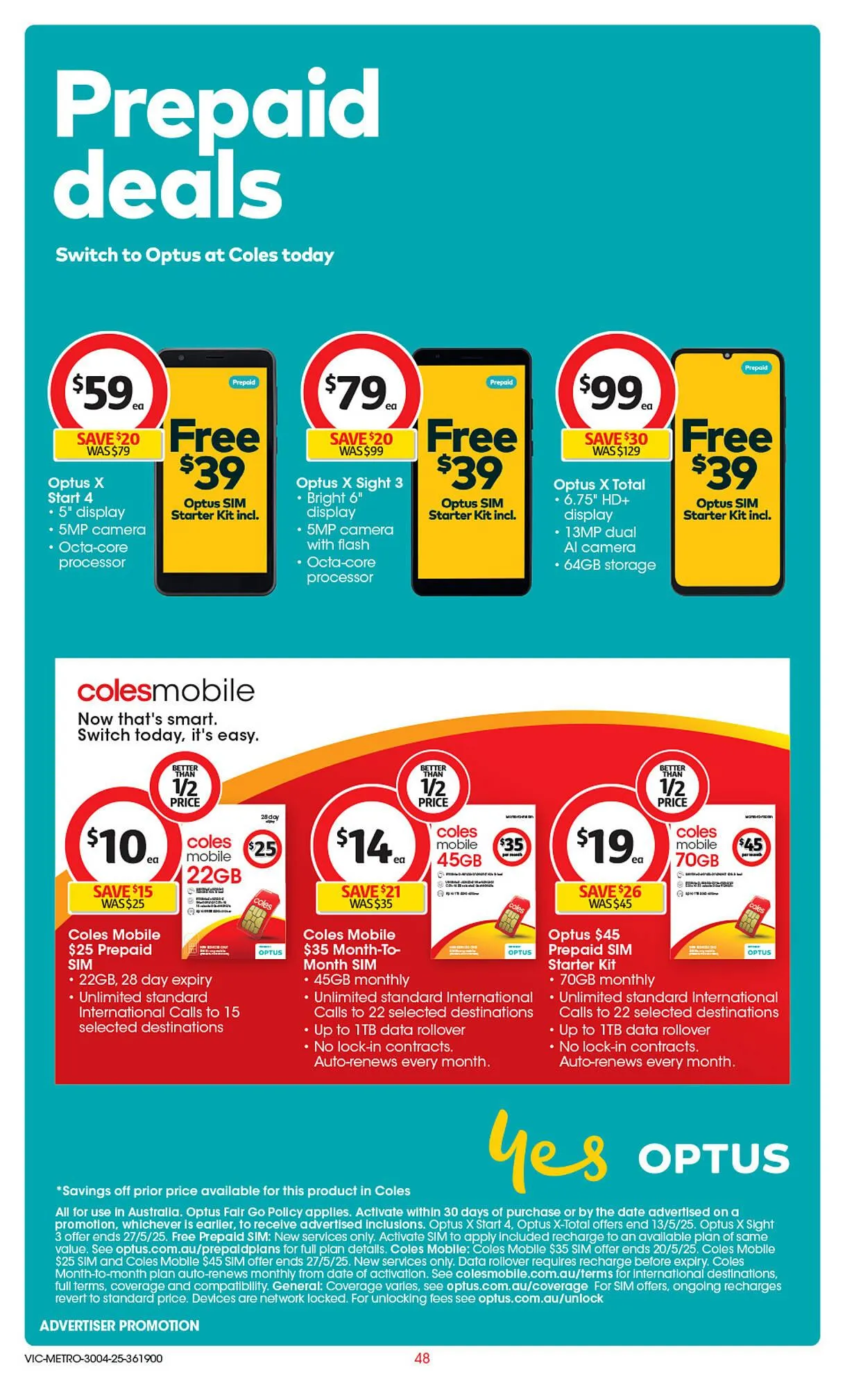 Coles catalogue - Catalogue valid from 30 April to 6 May 2025 - page 49