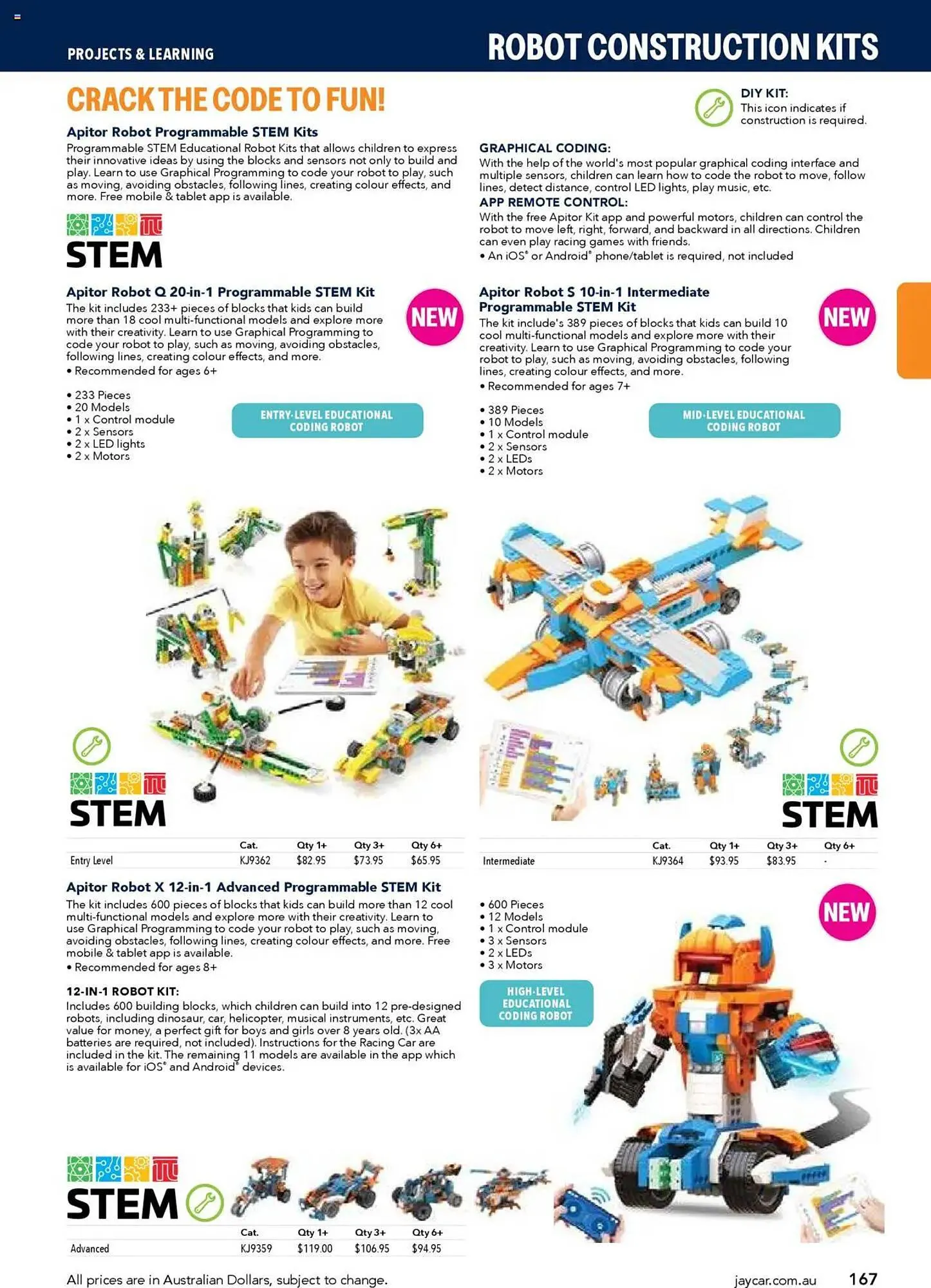 Jaycar Electronics catalogue - Catalogue valid from 8 July to 9 July 2026 - page 167