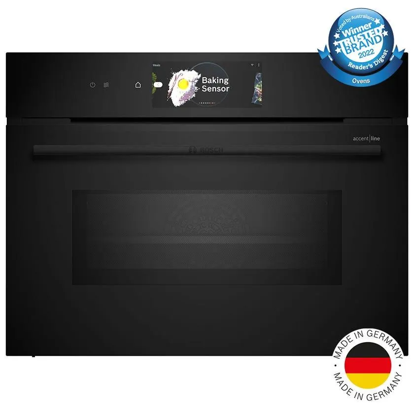 Bosch CMG978NB1A Series 8 accent | line 45cm Combination Microwave Oven