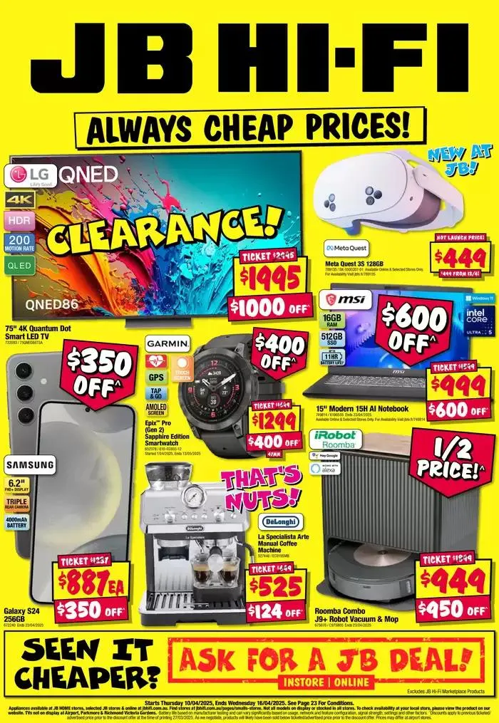 Always Cheap Prices! - Catalogue valid from 10 April to 16 April 2025 - page 1