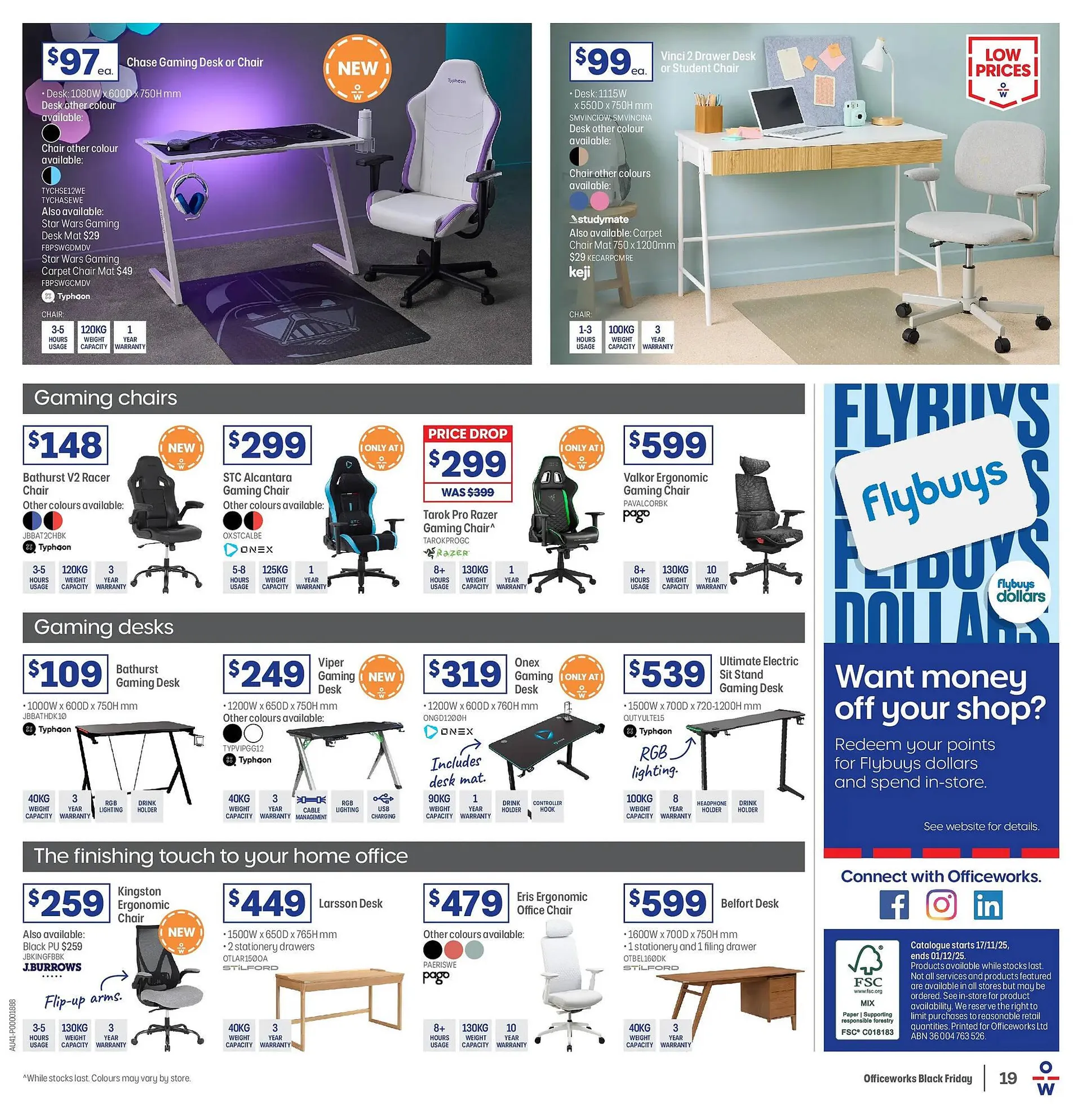 Officeworks catalogue - Catalogue valid from 16 November to 30 November 2025 - page 19