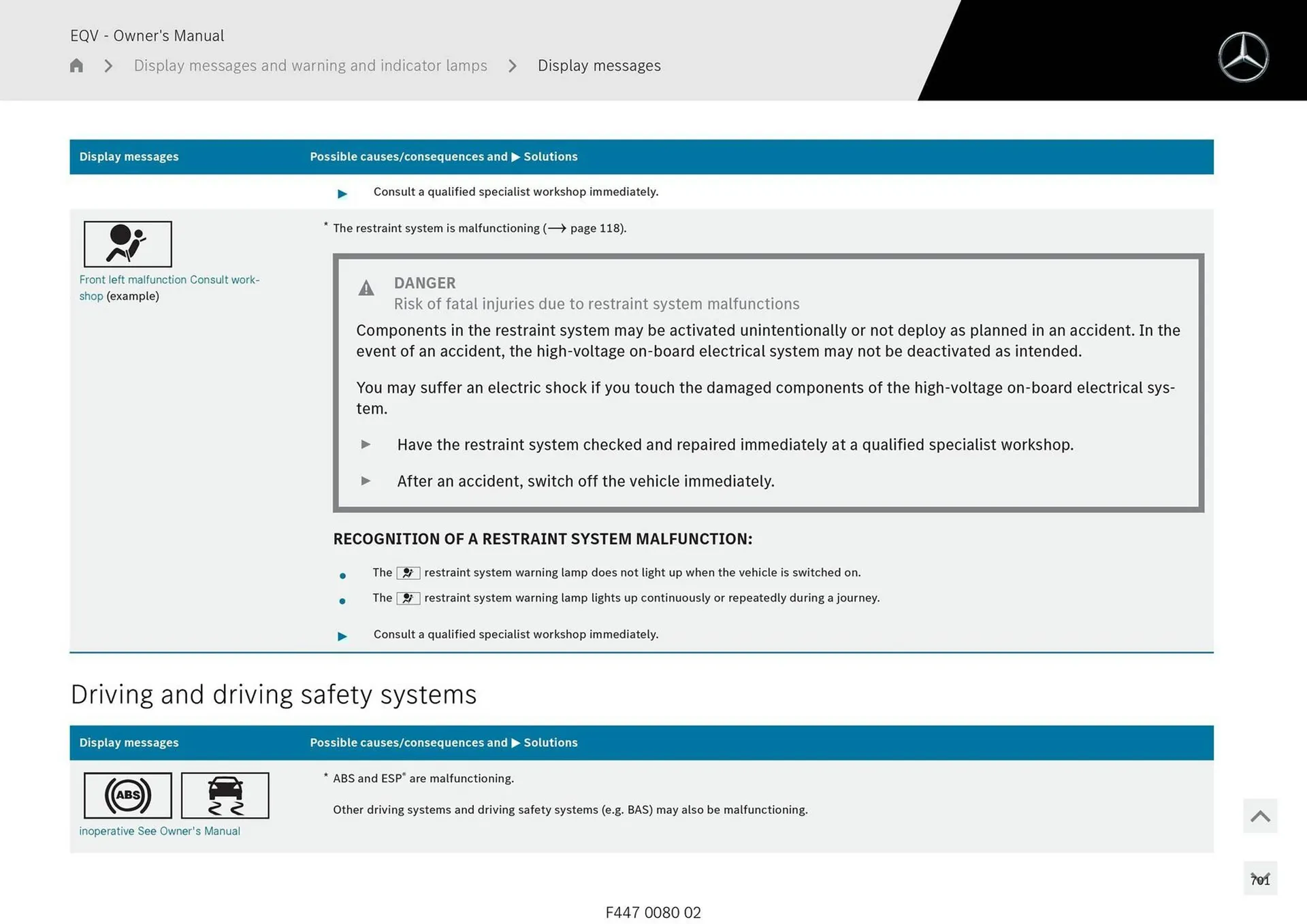 Mercedes-Benz catalogue - Catalogue valid from 11 September to 11 September 2025 - page 701