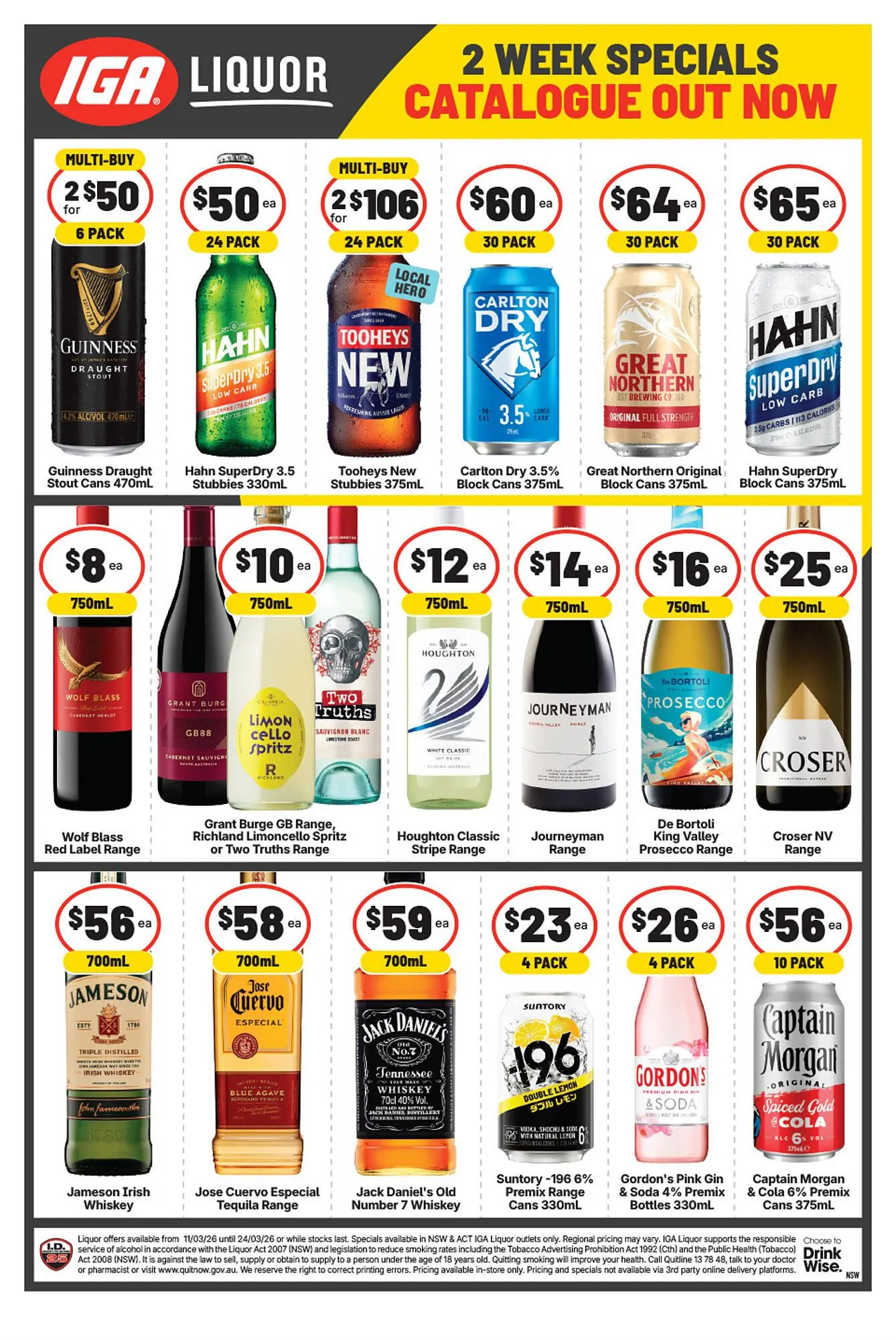 IGA Liquor catalogue - Catalogue valid from 11 March to 24 March 2026 - page 2