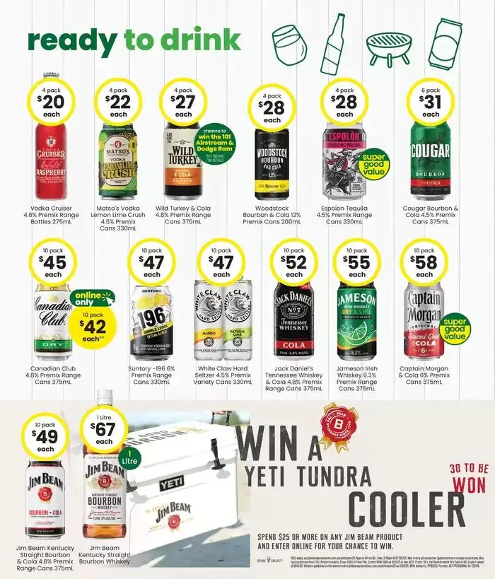 Good Value Booze, For Long Weekends. - Catalogue valid from 14 April to 27 April 2025 - page 5