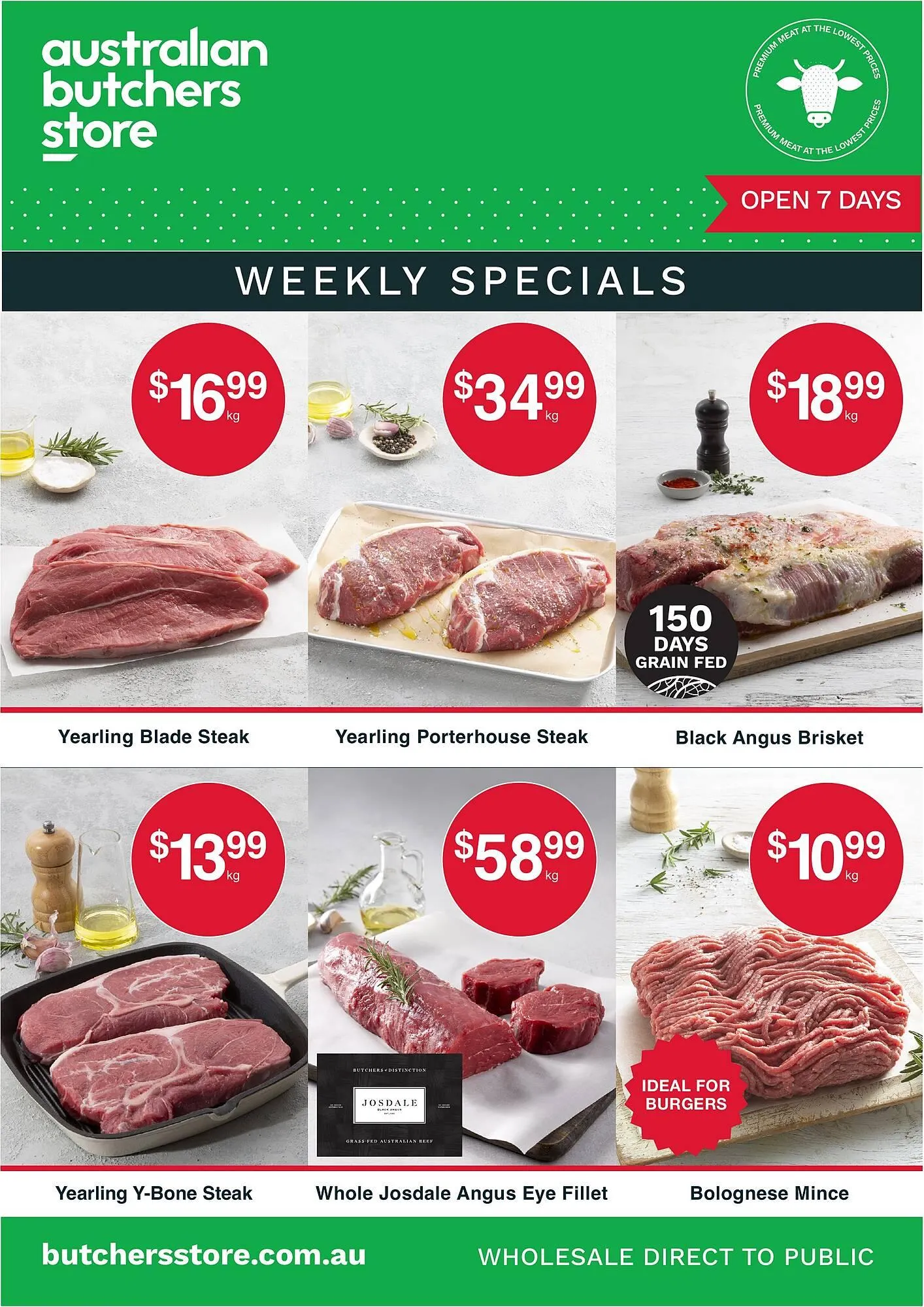 Australian Butchers Store catalogue - Catalogue valid from 6 April to 19 April 2026 - page 1
